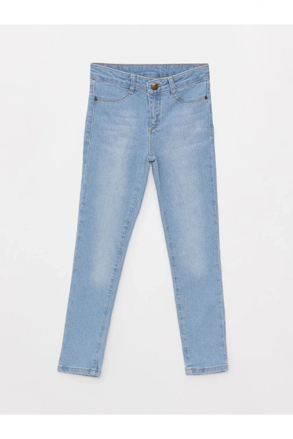 Skinny Fit Kız Çocuk Jean Pantolon