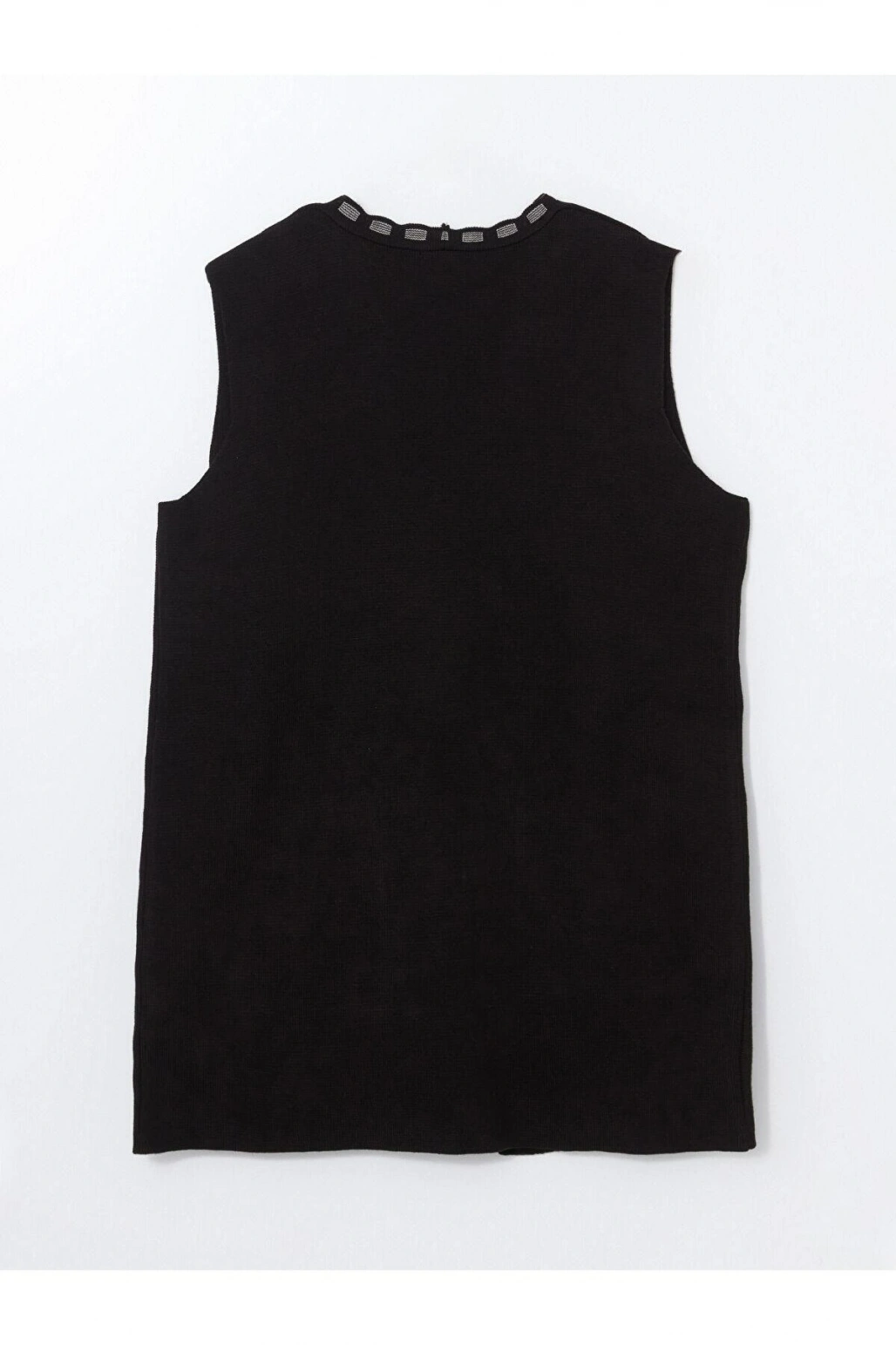 LCW Grace V Yaka Desenli Kadın Triko Yelek