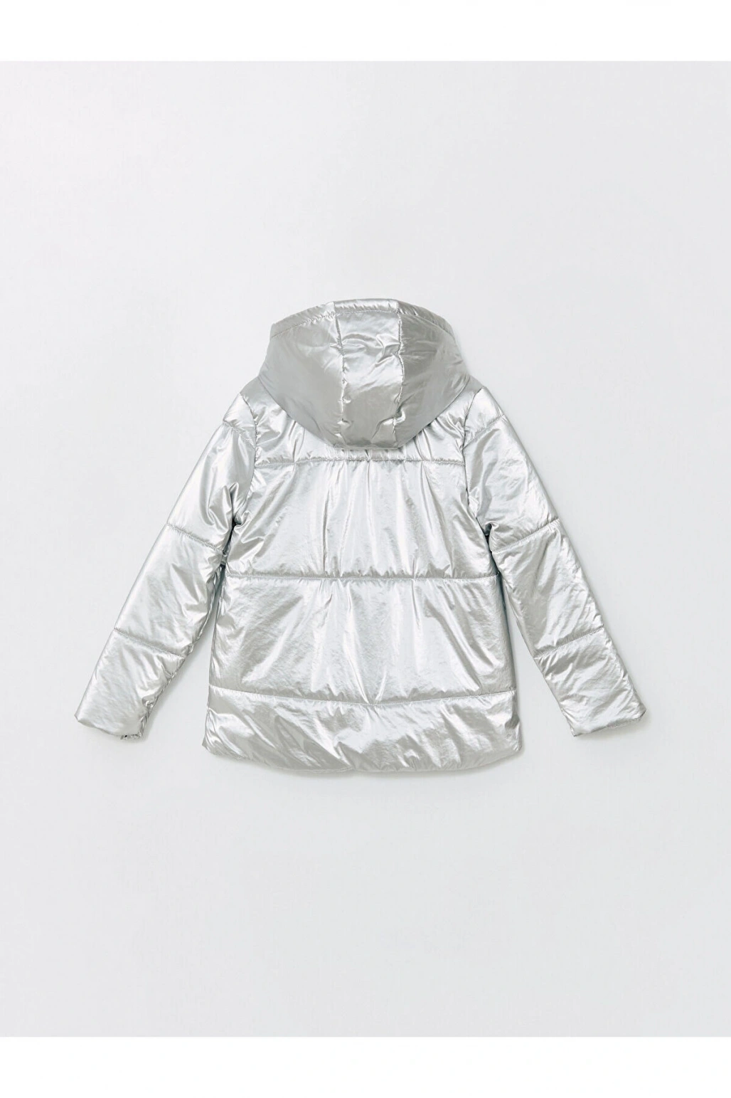 Lcwk Kapüşonlu Kız Çocuk Şişme Mont