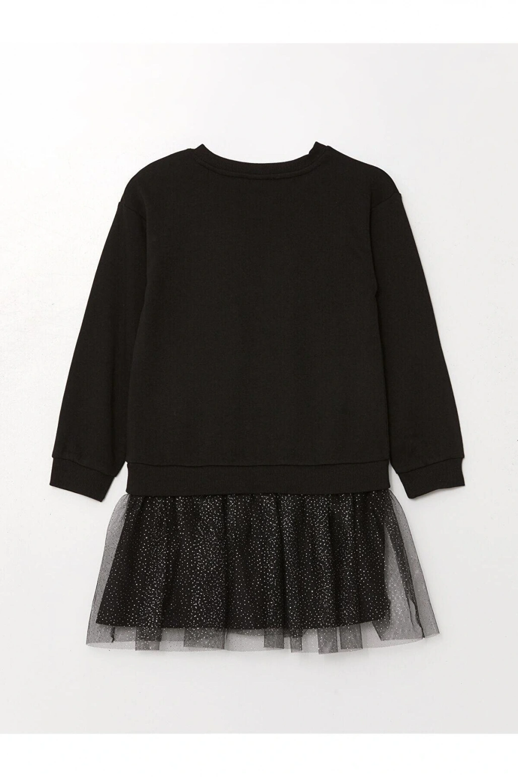 LCW Kids Bisiklet Yaka Kız Çocuk Elbise