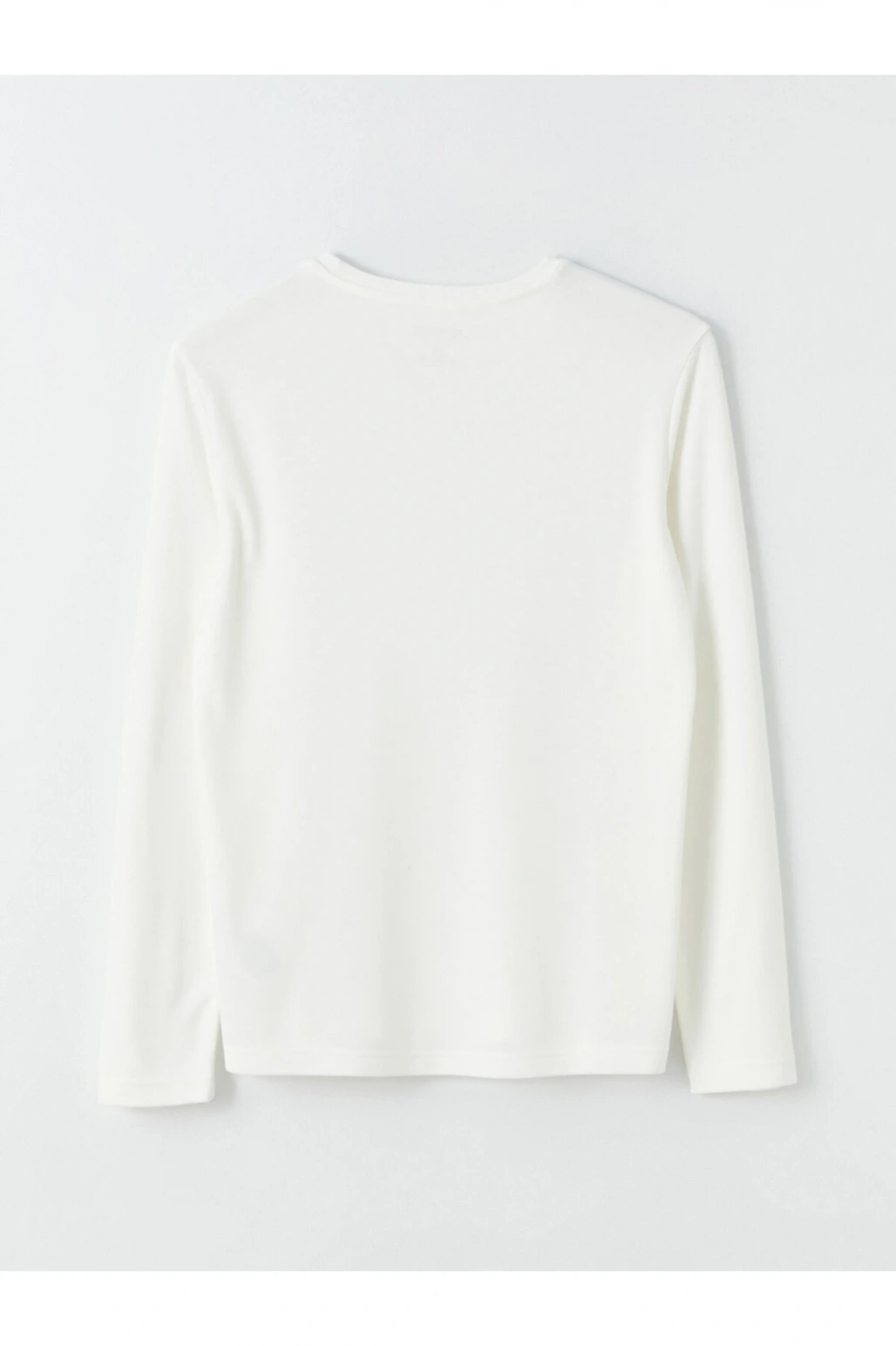 Bisiklet Yaka Uzun Kollu Erkek Tişört