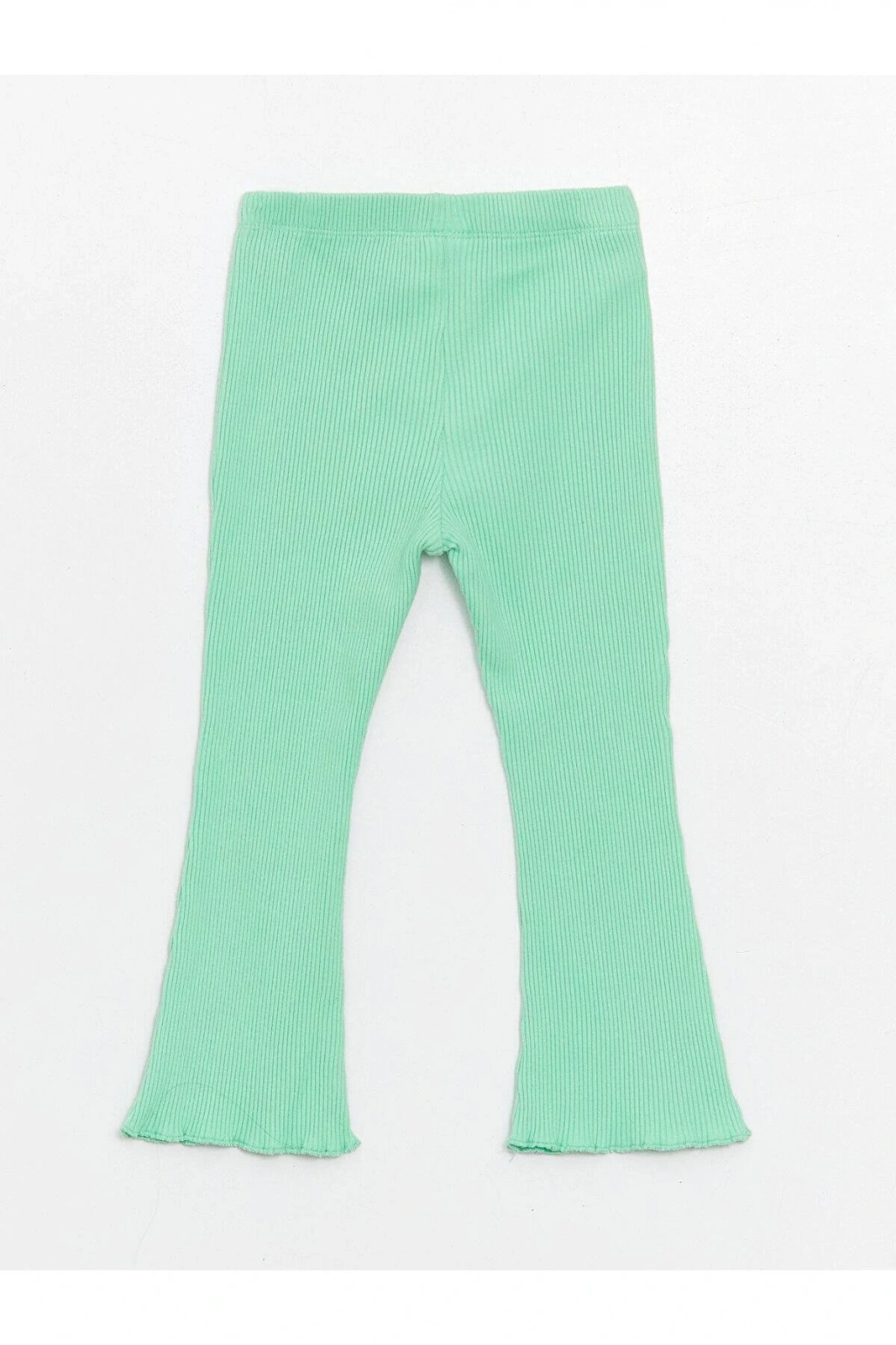 LCW baby Bisiklet Yaka Uzun Kollu Baskılı Kız Bebek Sweatshirt ve Tayt 2li Takım