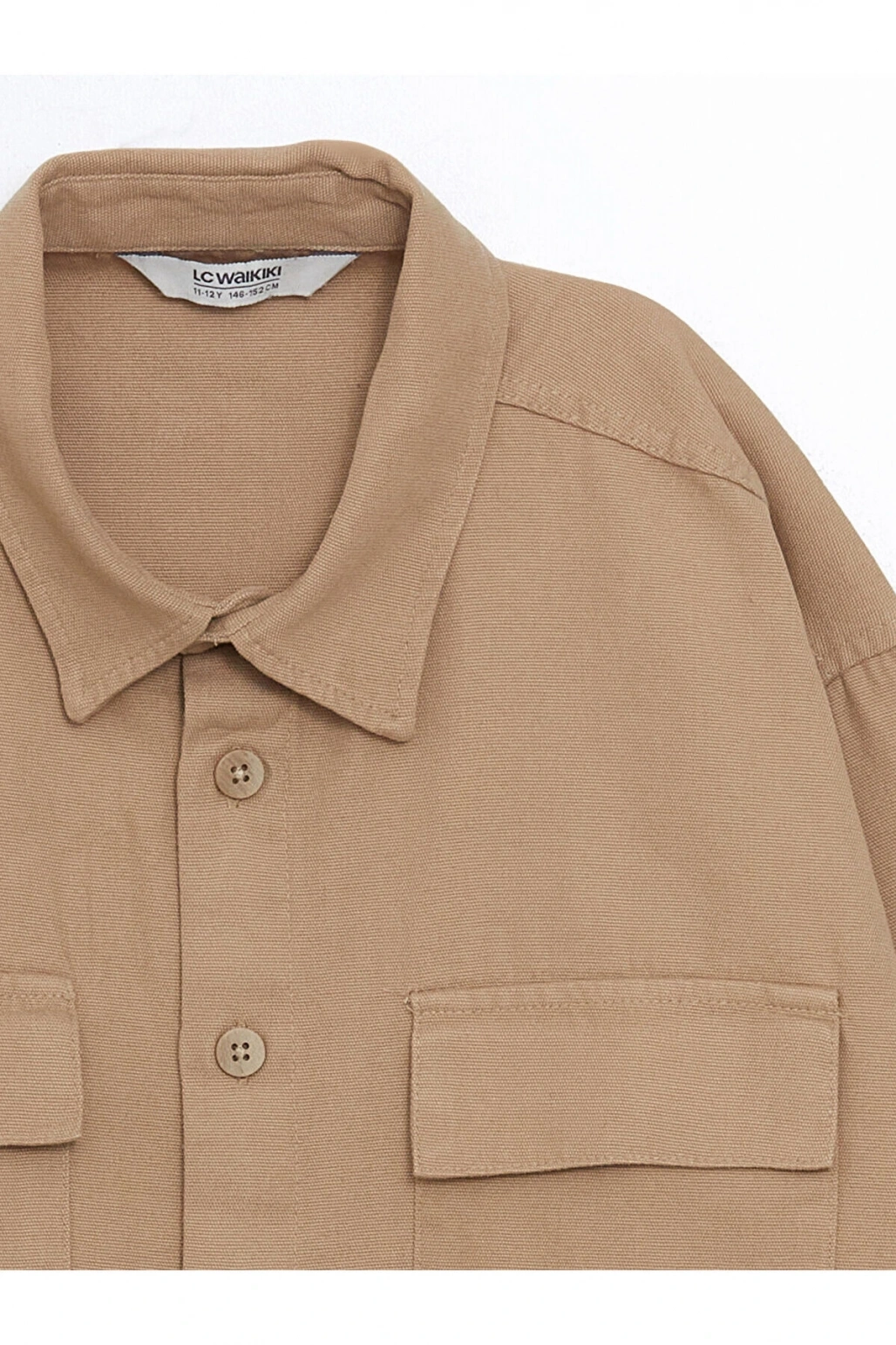 LCW Rahat Kalıp Erkek Çocuk Gömlek Ceket