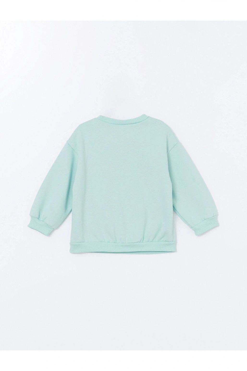 Lw - Bisiklet Yaka Baskılı Kız Bebek Sweatshirt