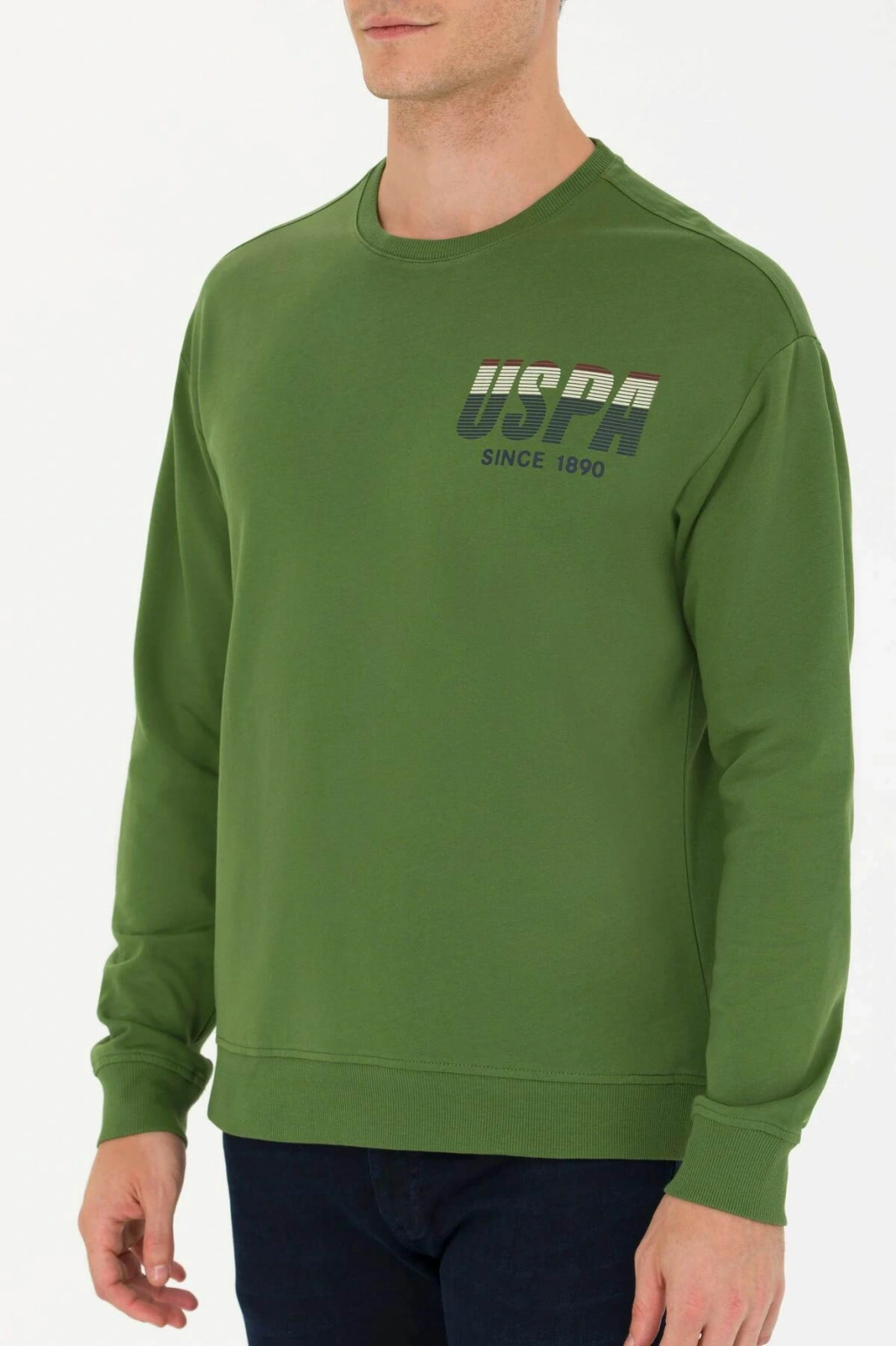Erkek Yeşil Sweatshirt 50270752-VR054