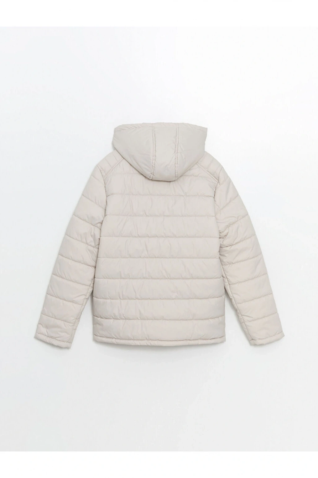 Standart Kalıp Kapüşonlu Erkek Şişme Mont