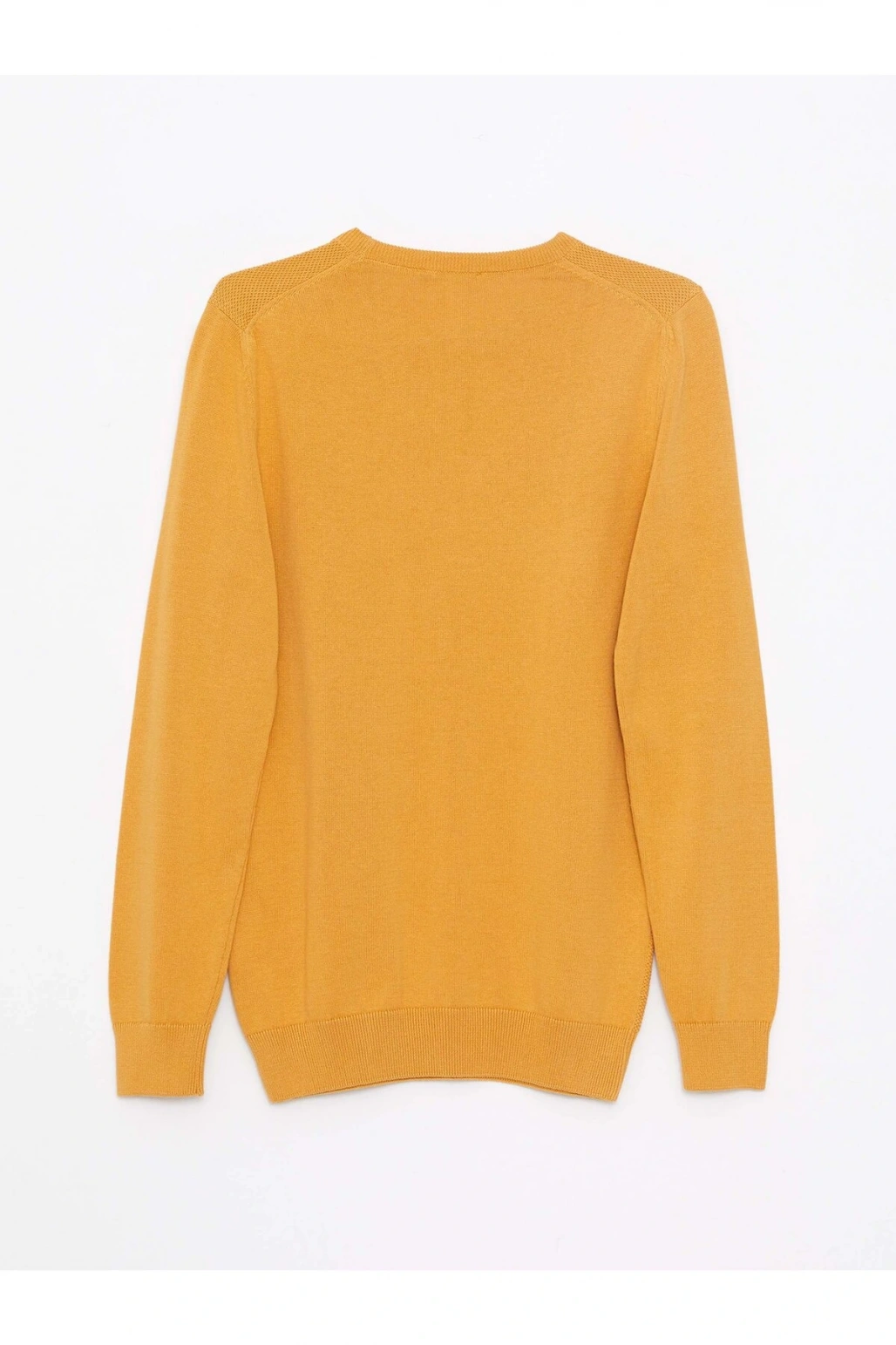 Bisiklet Yaka Uzun Kollu Erkek Triko Kazak