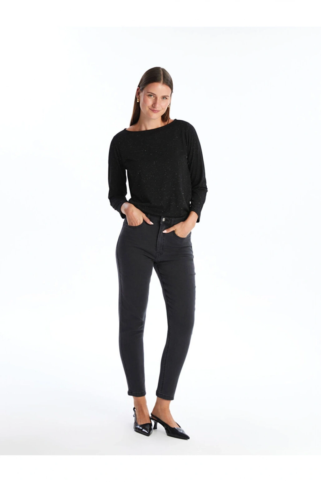 Slim Fit Kadın Jean Pantolon