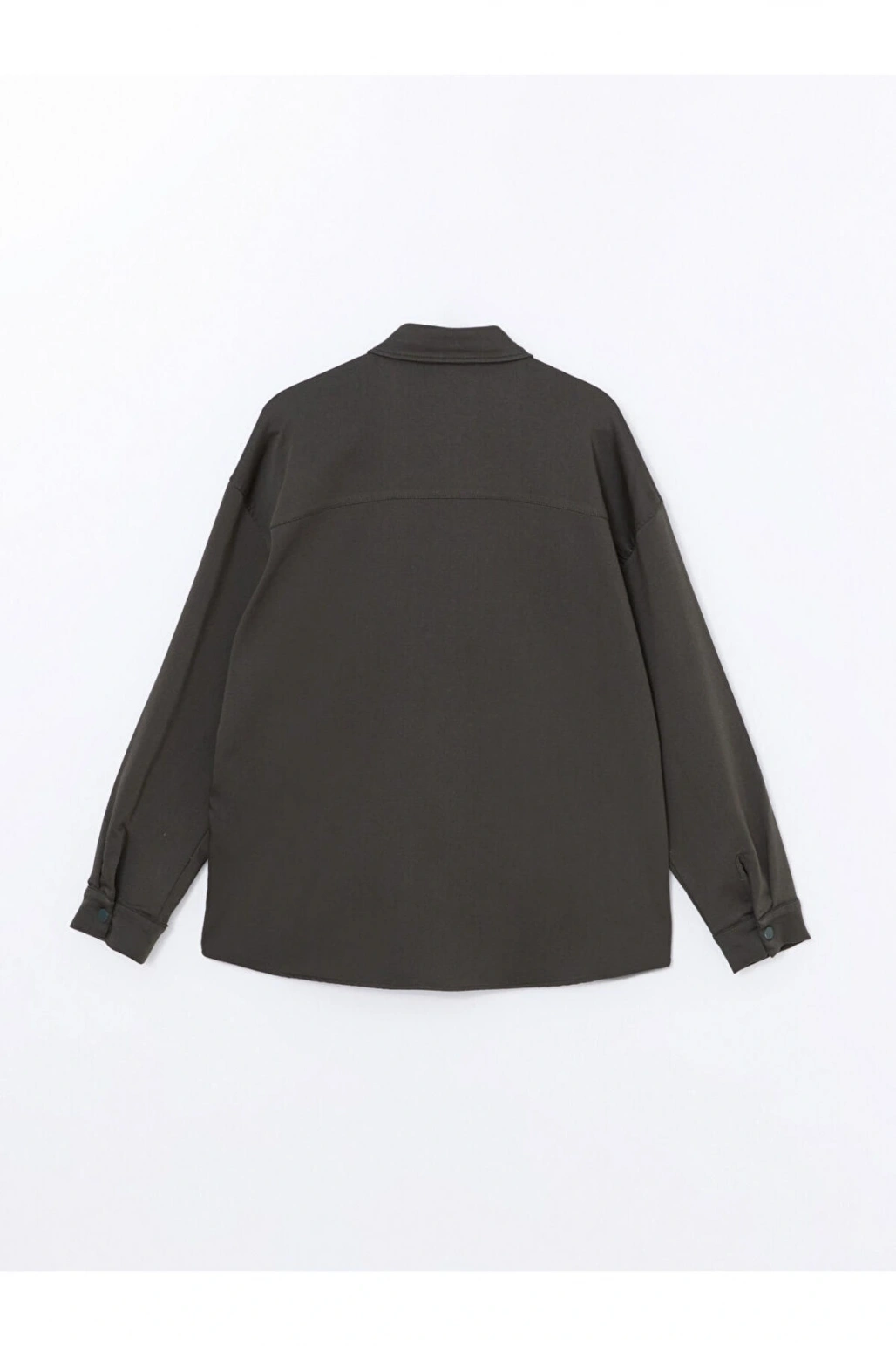 Rahat Kalıp Uzun Kollu Erkek Gömlek Ceket