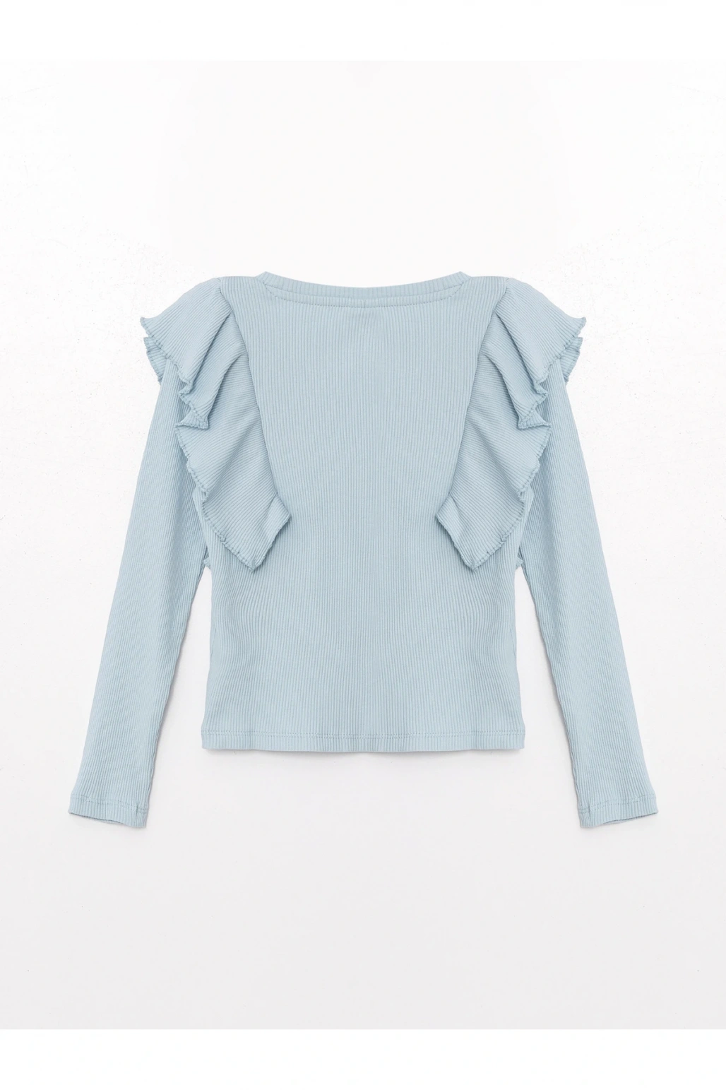 LCW Kids Bisiklet Yaka Basic Kız Çocuk Tişört (W4)