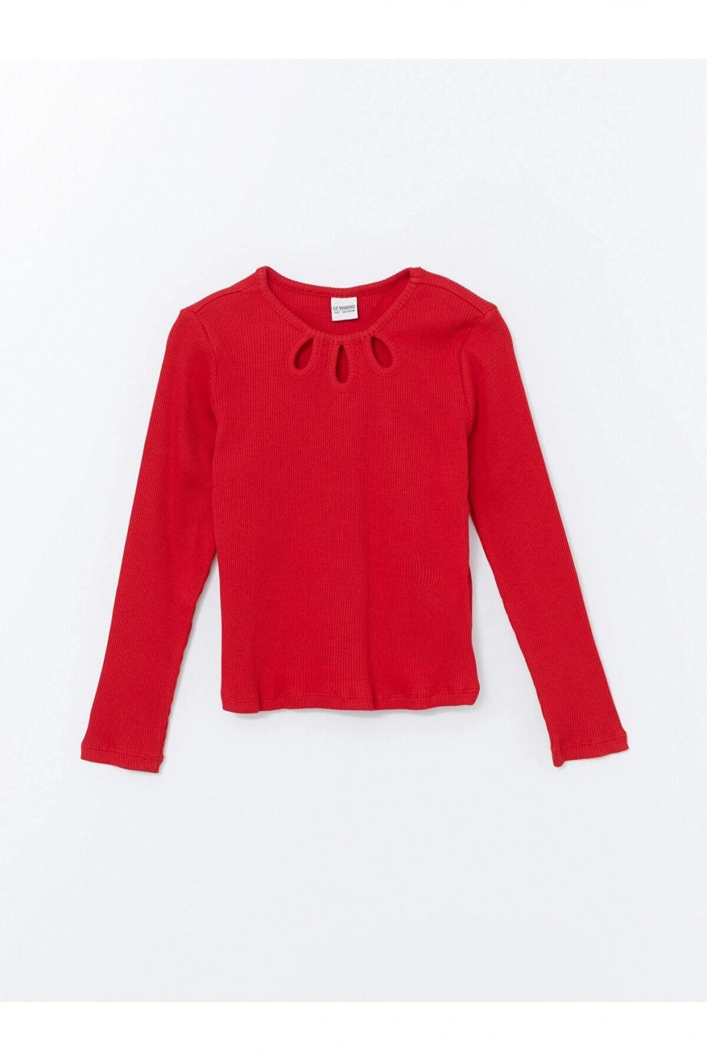 LCW Kids Bisiklet Yaka Kız Çocuk Tişört (W4)