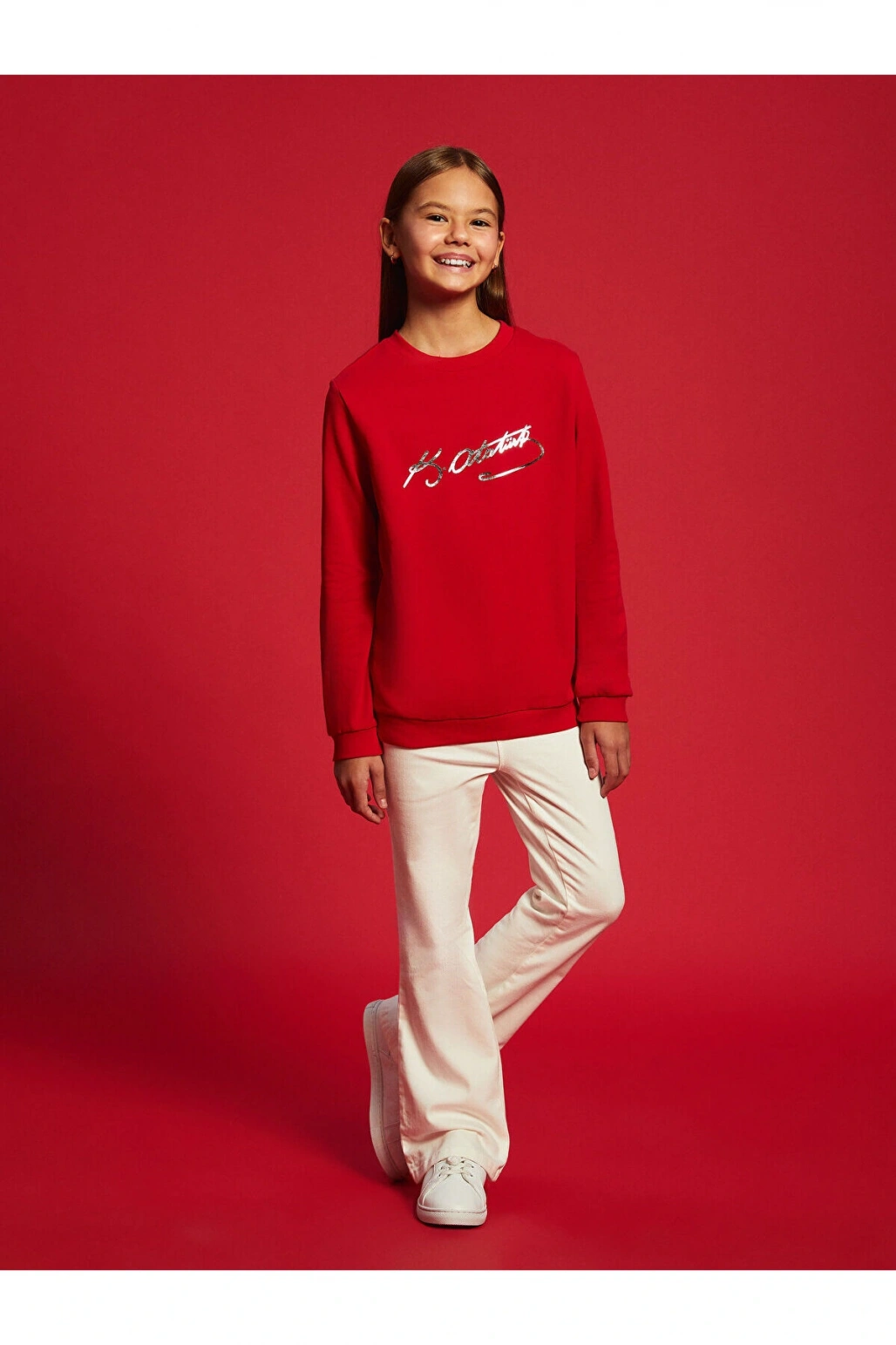 İspanyol Paça Kız Çocuk Pantolon