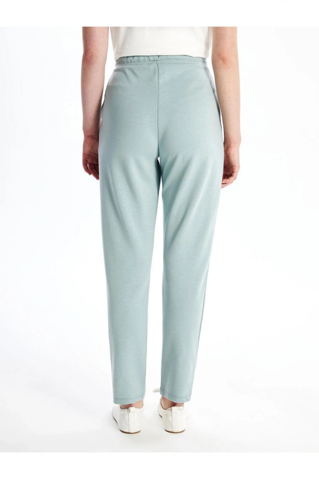 Kadın Beli Lastikli Düz Eşofman Altı