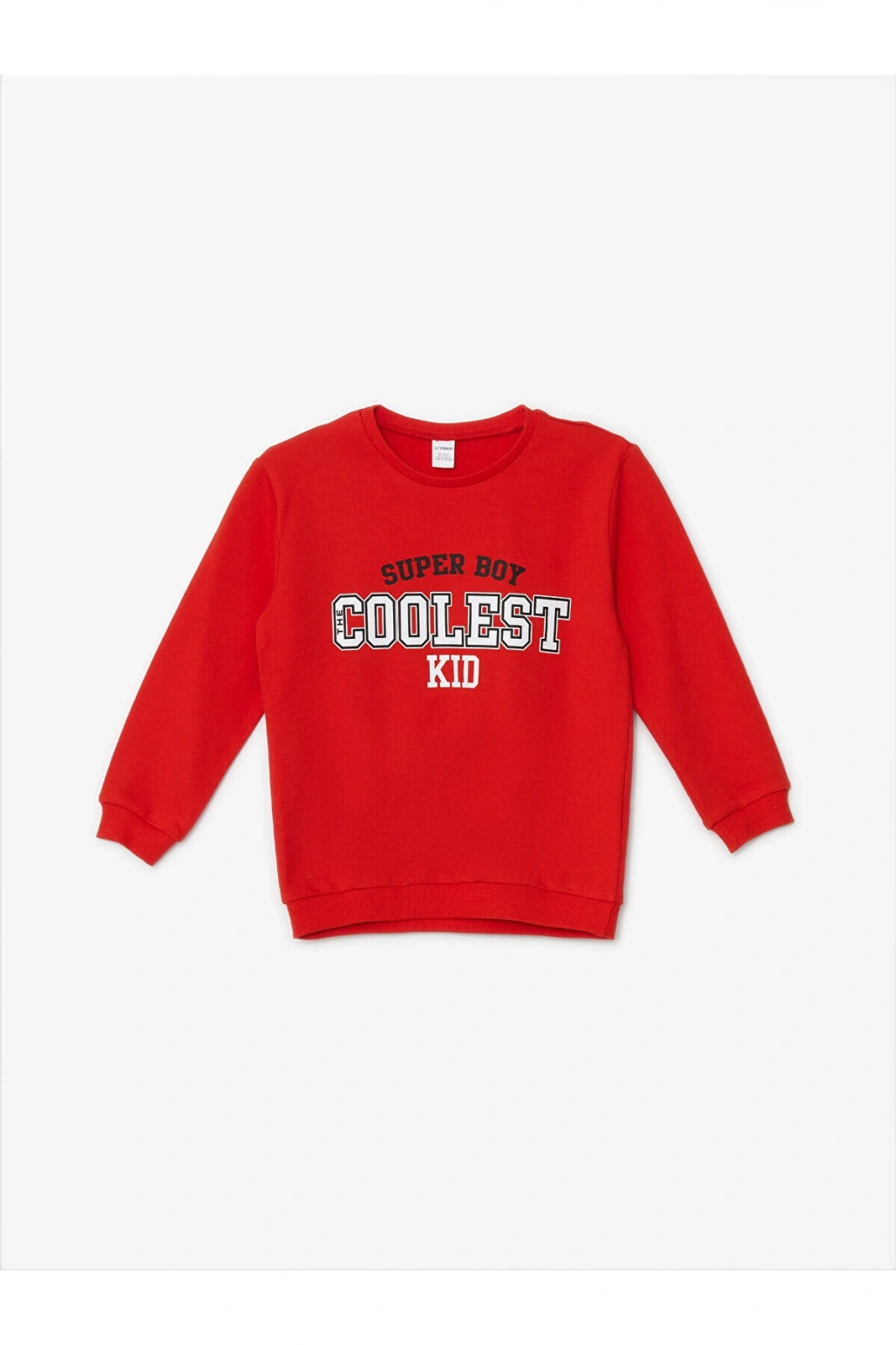 Lw - Bisiklet Yaka Uzun Kollu Baskılı Erkek Bebek Tişört Ve Eşofman Alt 2li Takım