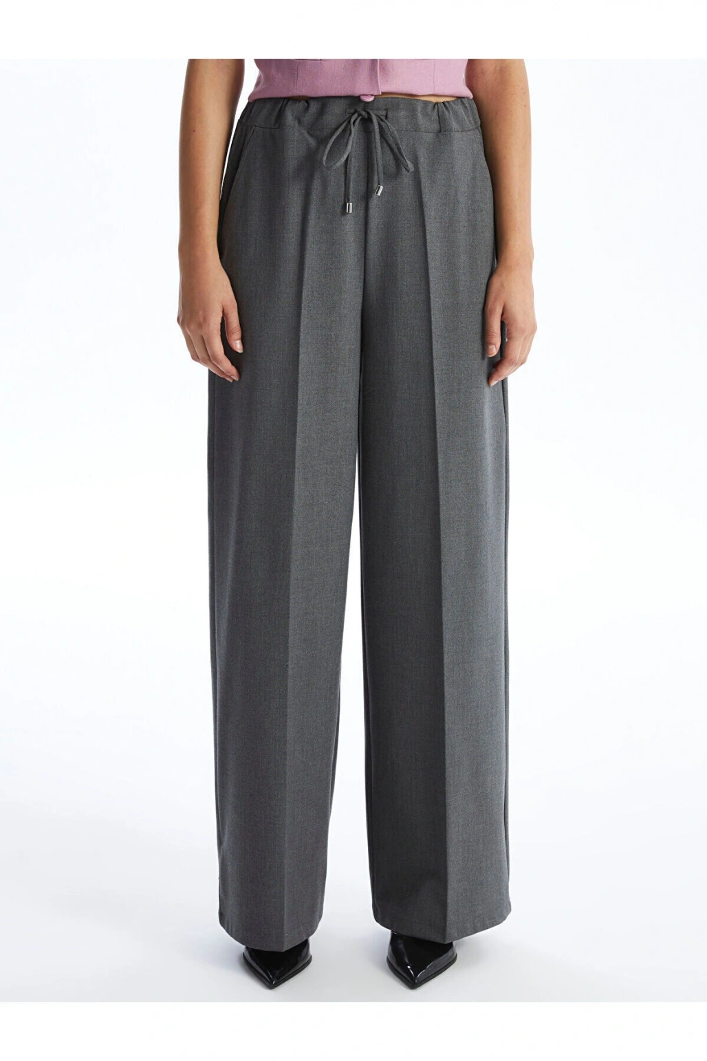 Lcw Beli Lastikli Rahat Kalıp Kadın Pantolon