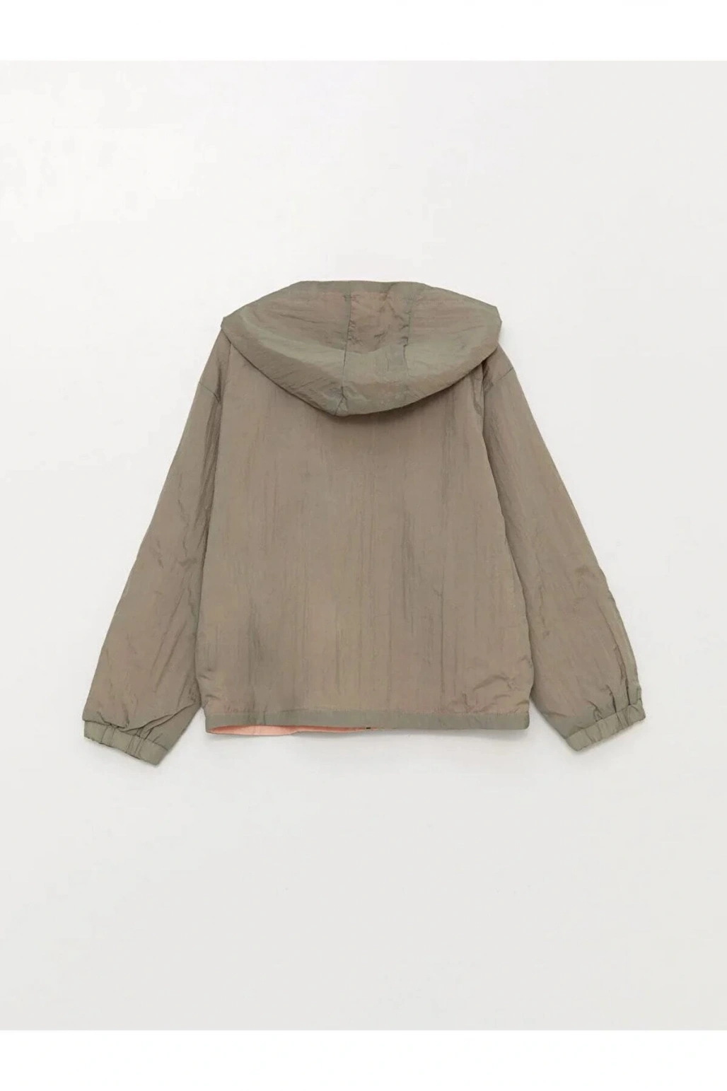 LCW Kids Kapüşonlu Çift Taraflı Kız Çocuk Mont