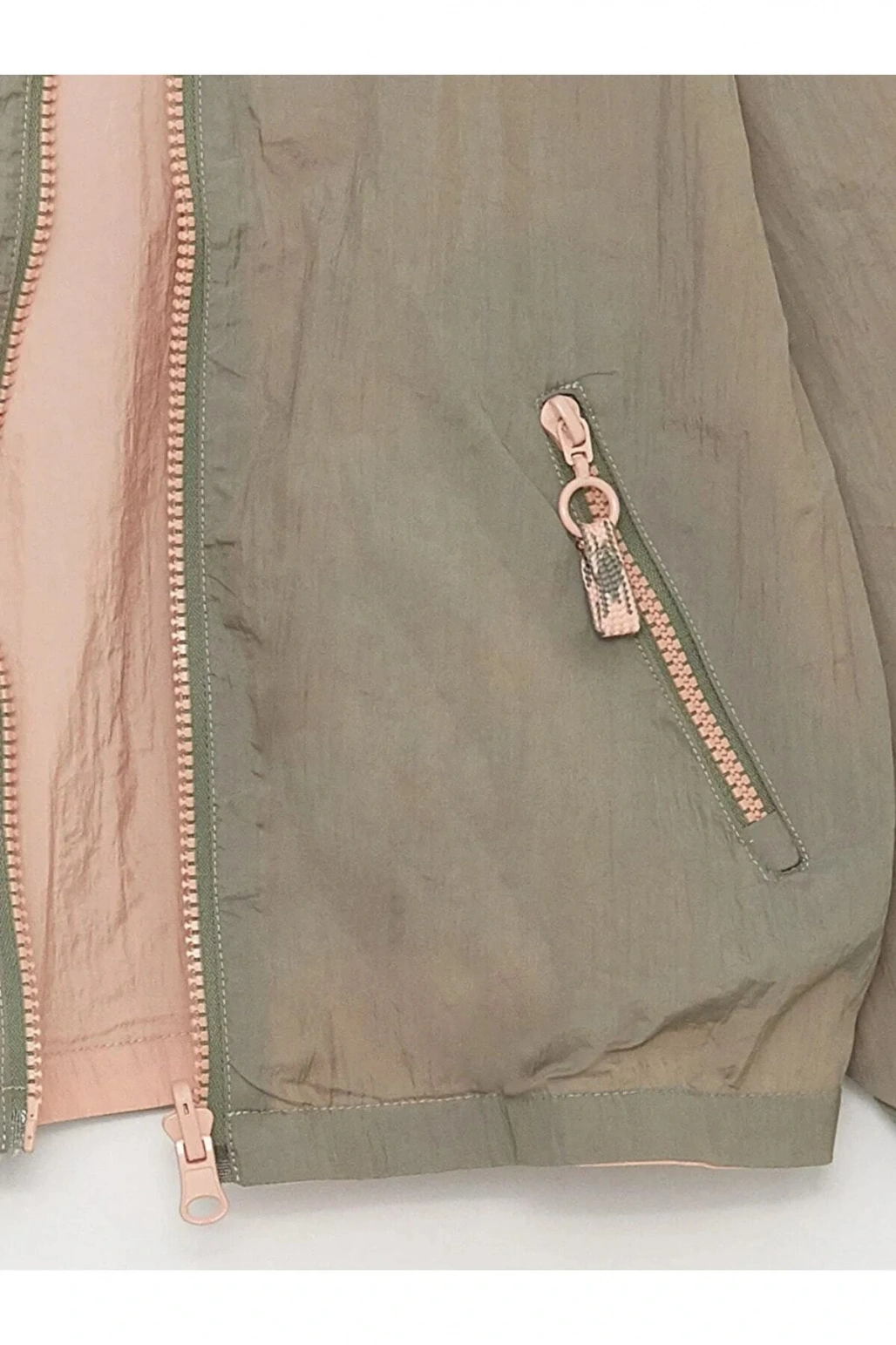 LCW Kids Kapüşonlu Çift Taraflı Kız Çocuk Mont