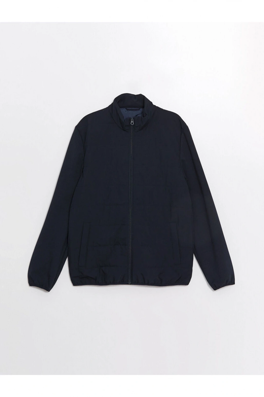 Standart Kalıp Dik Yaka Erkek Mont