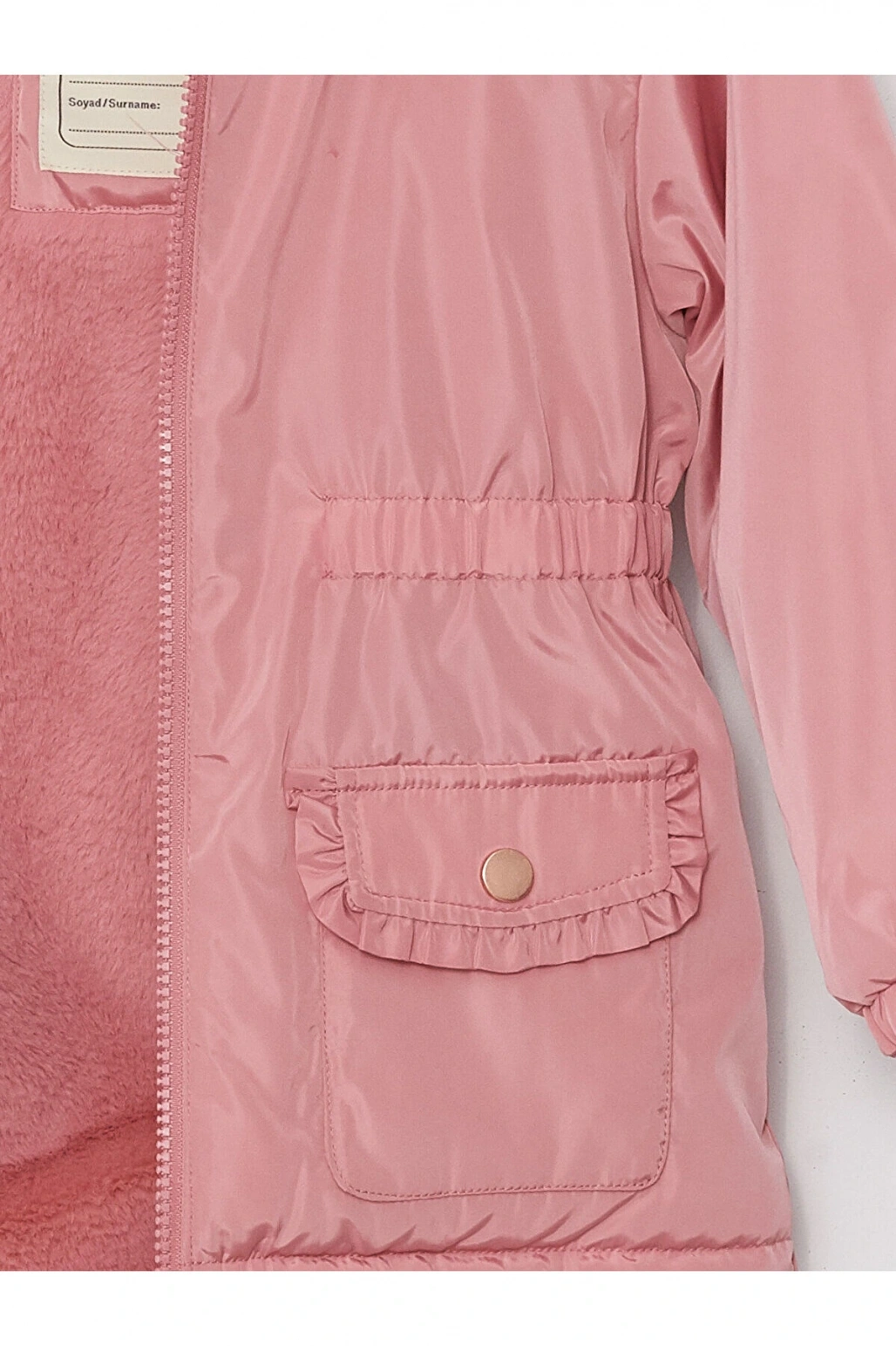 Lcwk Kapüşonlu Kız Bebek Şişme Mont