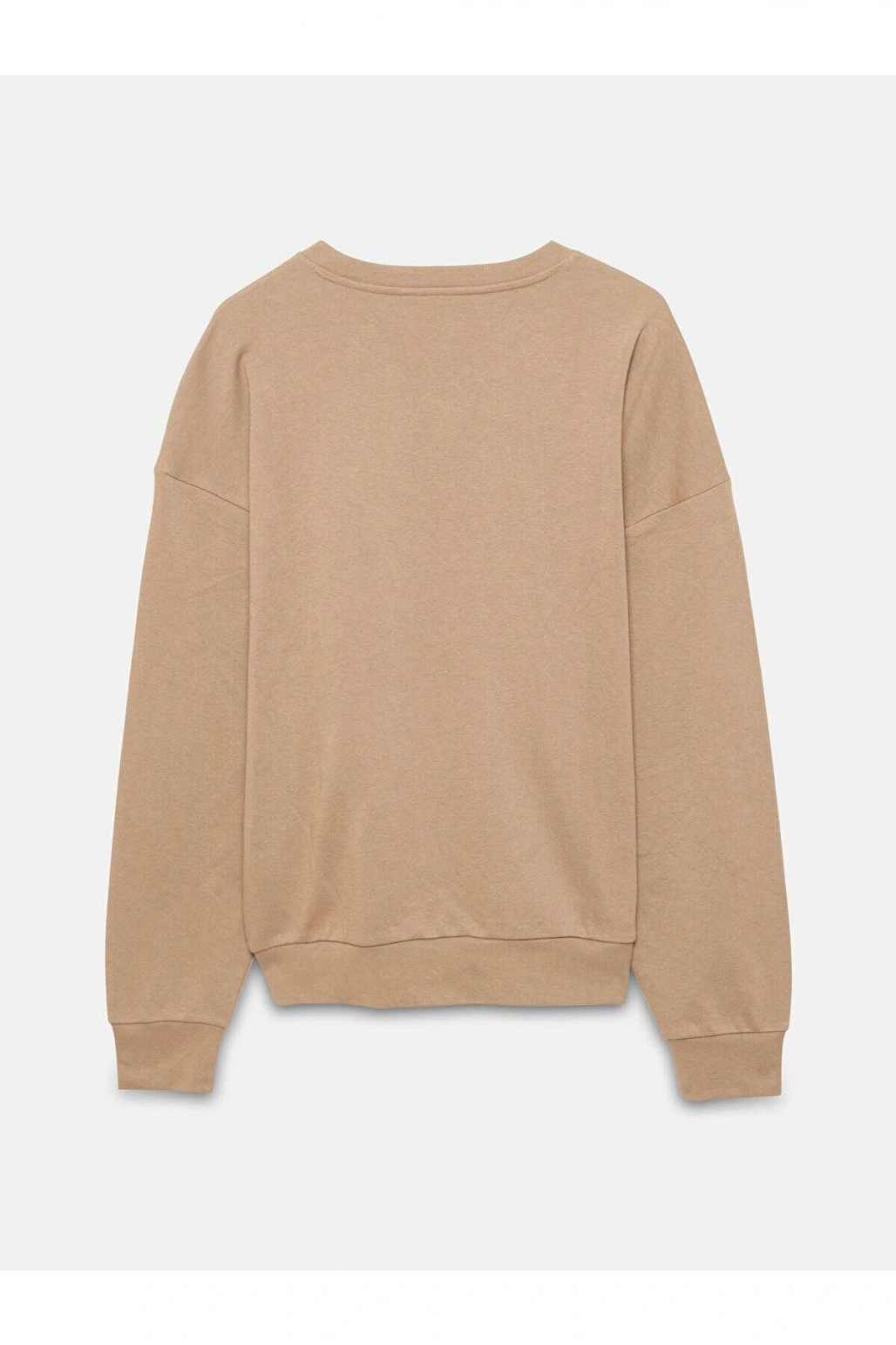 LCW  Desen Bisiklet Yaka Baskılı Erkek Kalın Sweatshirt