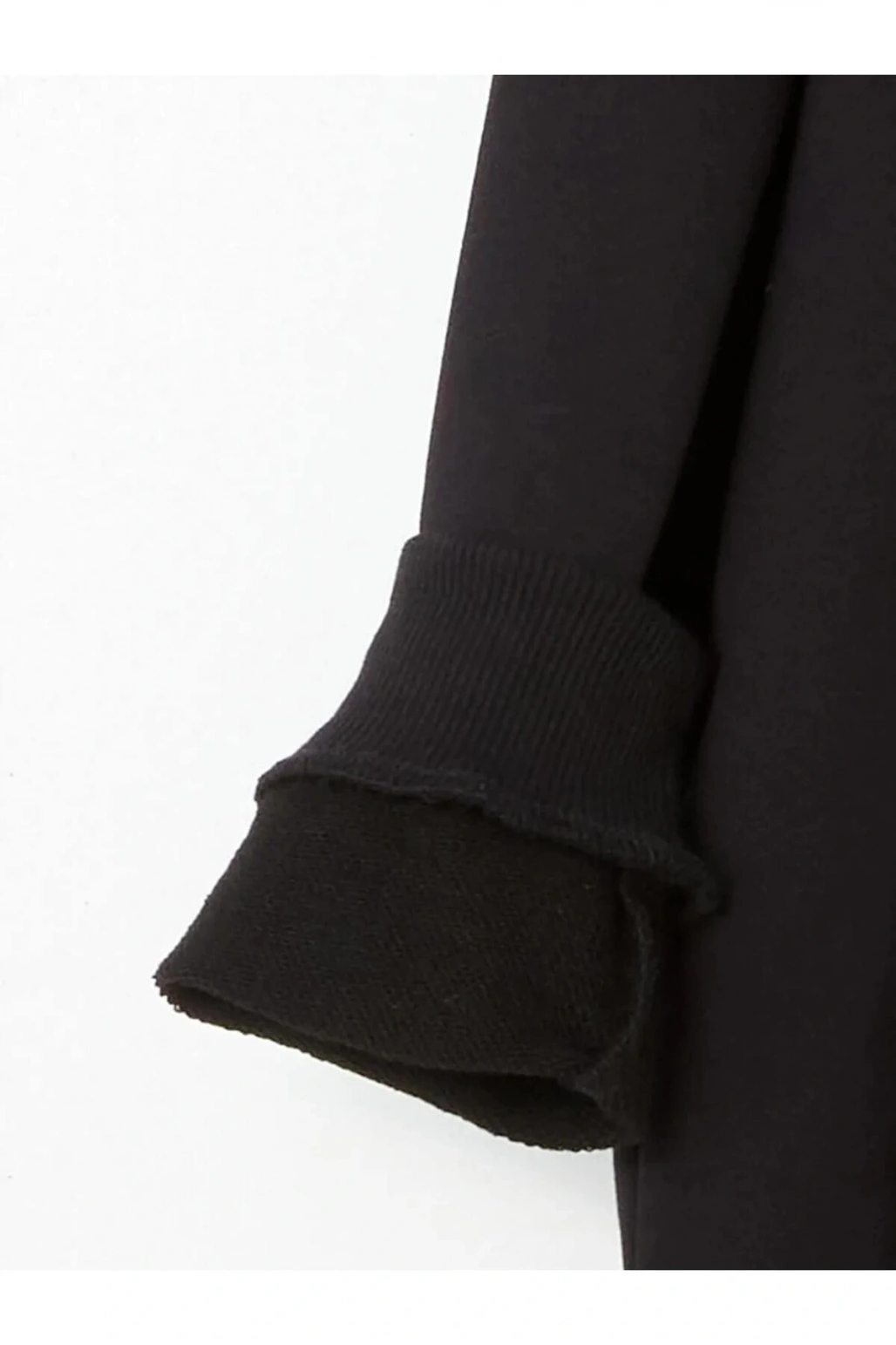 LCW Kids Siyah Kapüşonlu Erkek Çocuk Kalın Eşofman Takım