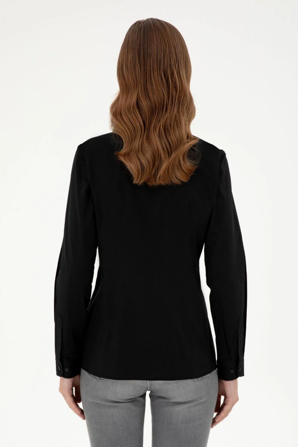 U.S. Polo Assn. G082Gl004-1961333 Kadın Dokuma Gömlek