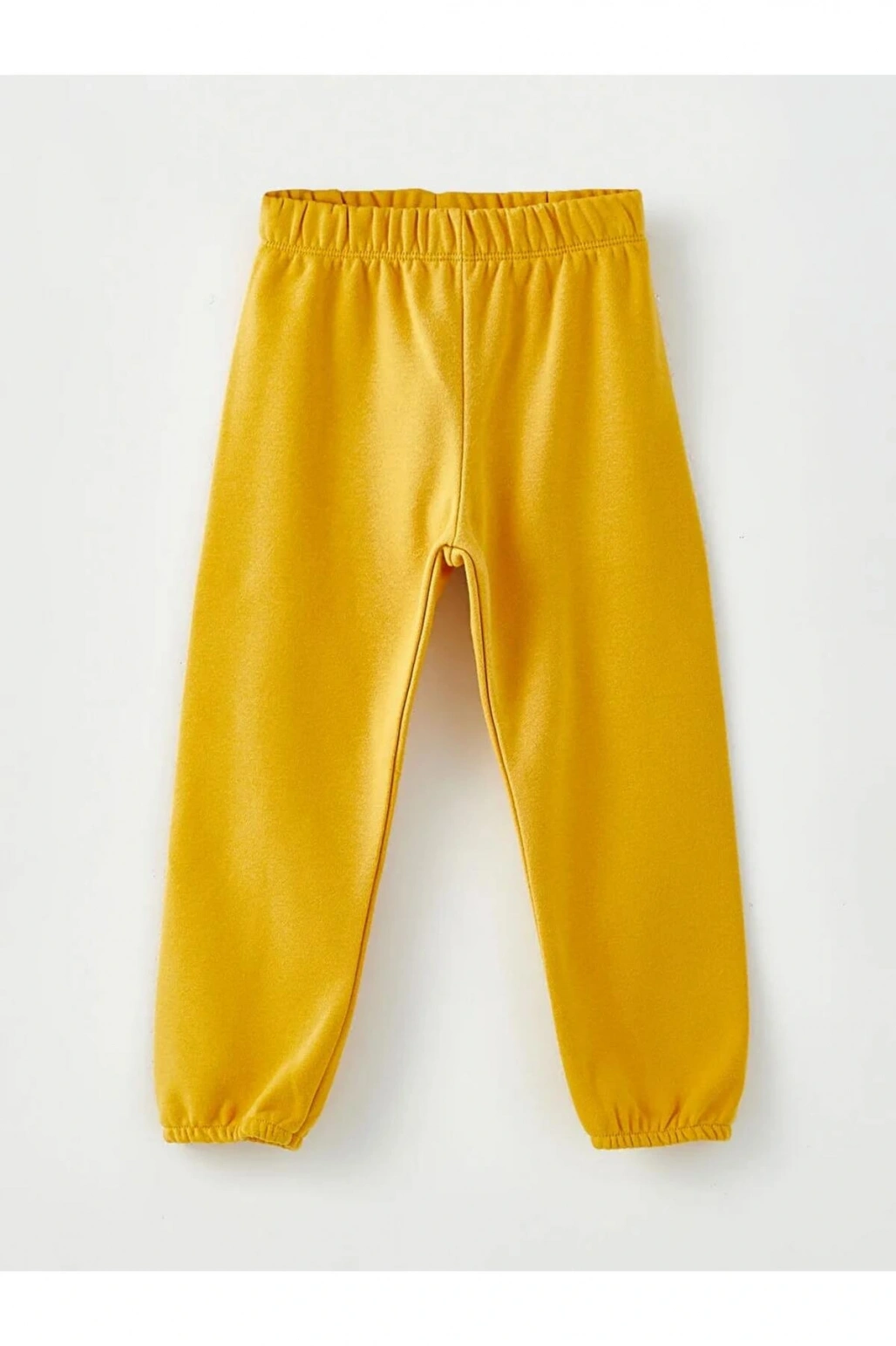 LCW baby Ekru Bisiklet Yaka Uzun Kollu Baskılı Kız Bebek Sweatshirt ve Pantolon 2li Takım