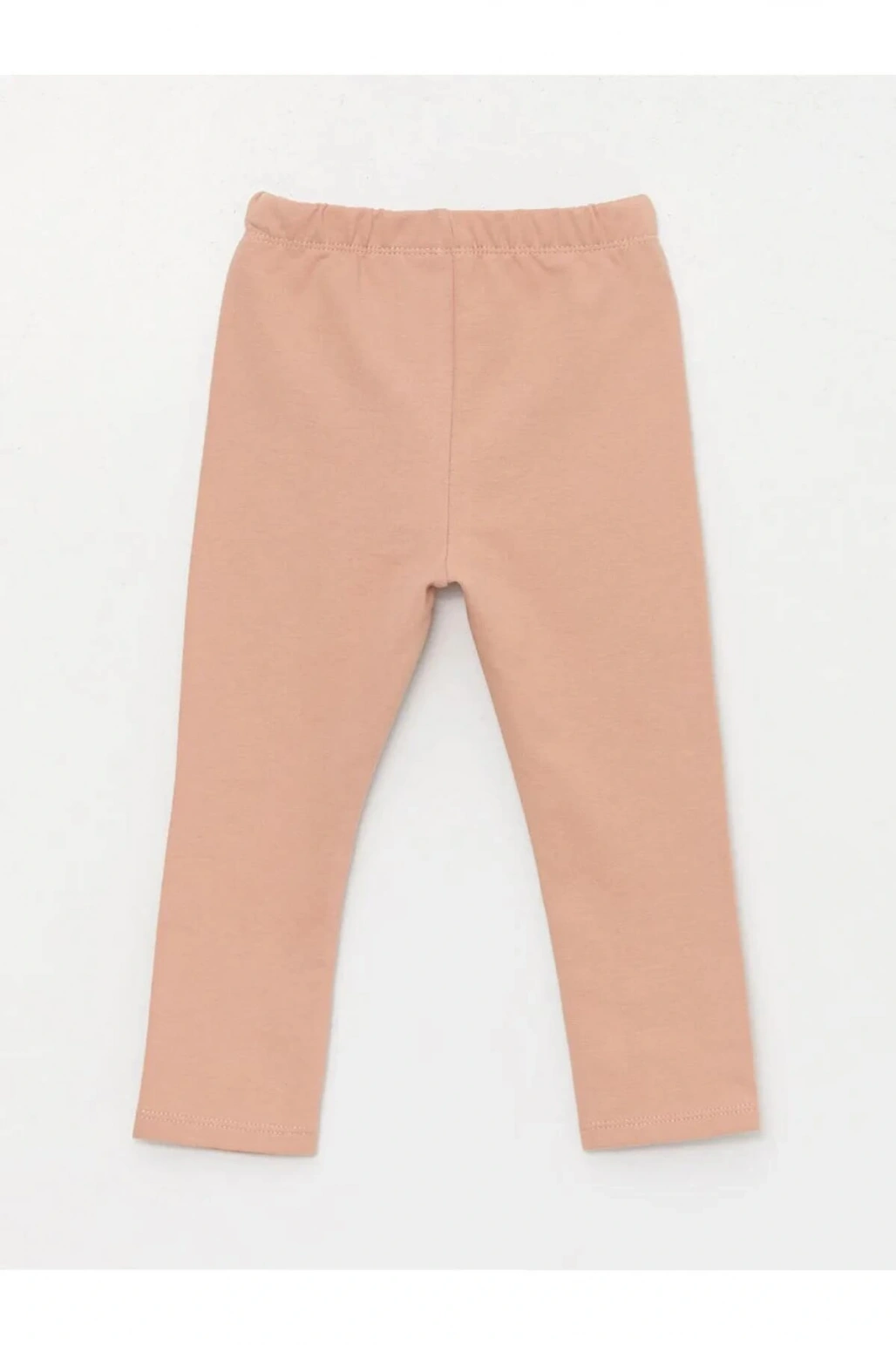 LCW baby Ekru Bisiklet Yaka Uzun Kollu Baskılı Kız Bebek Sweatshirt ve Tayt 2li Takım