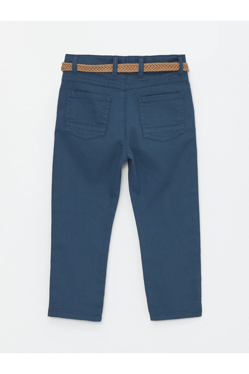 Basic Erkek Bebek Kemerli Pantolon