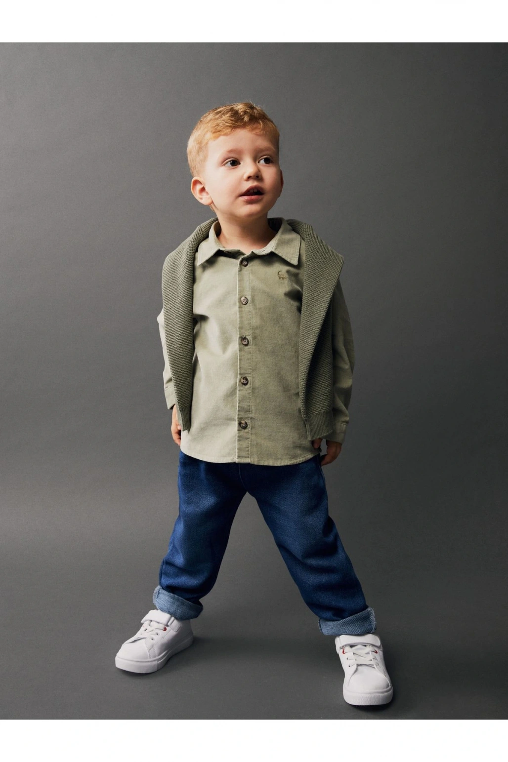 Beli Lastikli Basic Erkek Bebek Jean Pantolon