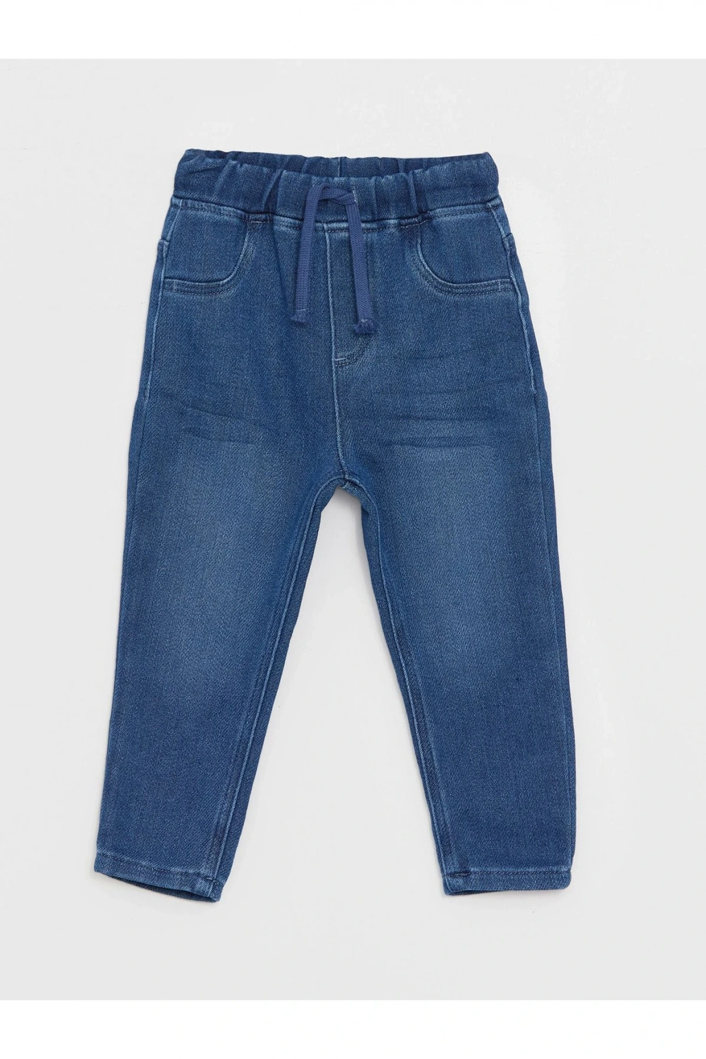 Beli Lastikli Basic Erkek Bebek Jean Pantolon