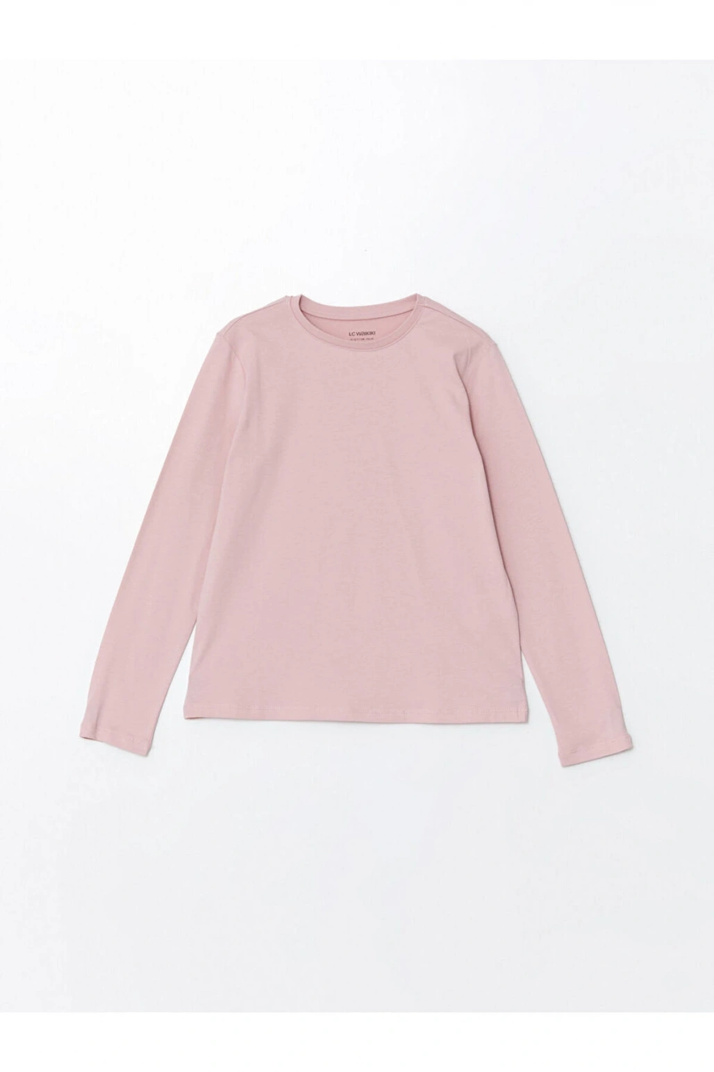 Bisiklet Yaka Kiz Cocuk Tisort 2li - W4BD09Z4