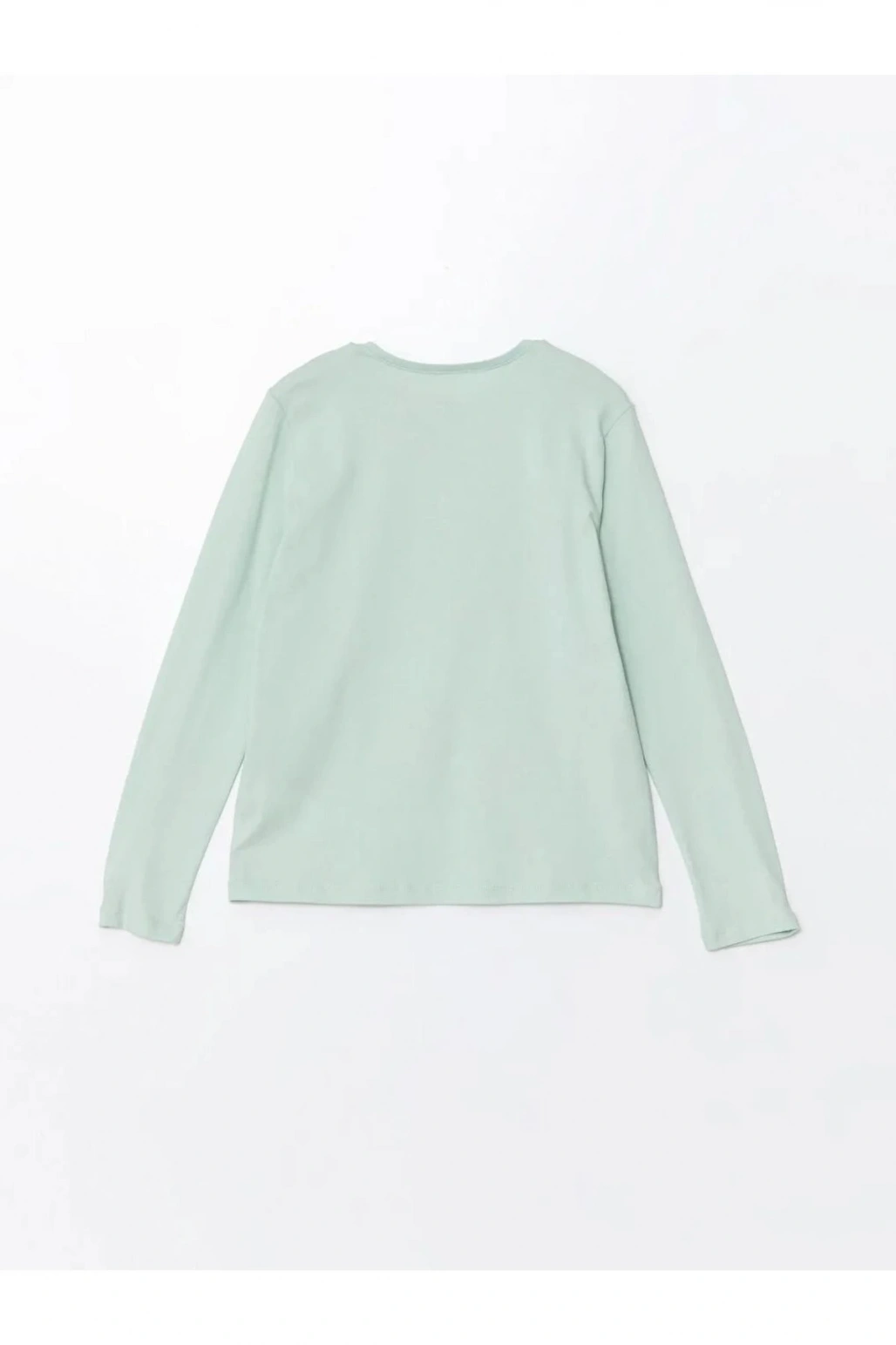 LCW Kids Açık Yeşil Bisiklet Yaka Kız Çocuk Tişört 2li