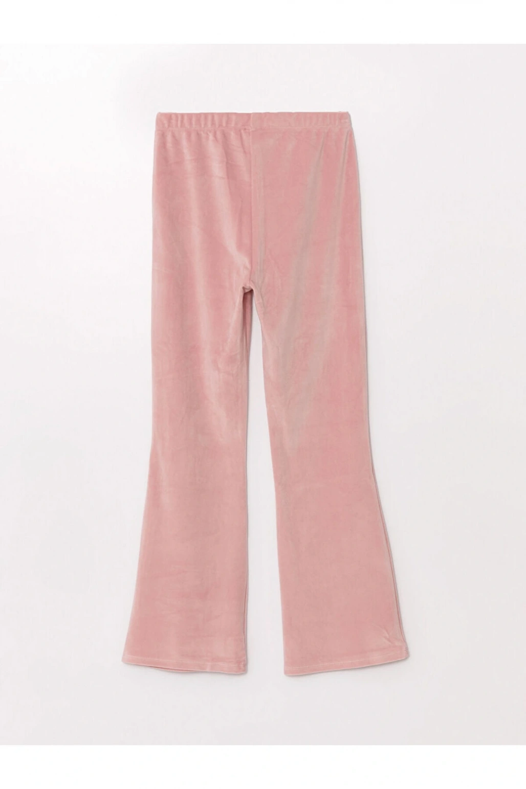 Beli Lastikli Basic Kadife Kız Çocuk Eşofman Altı