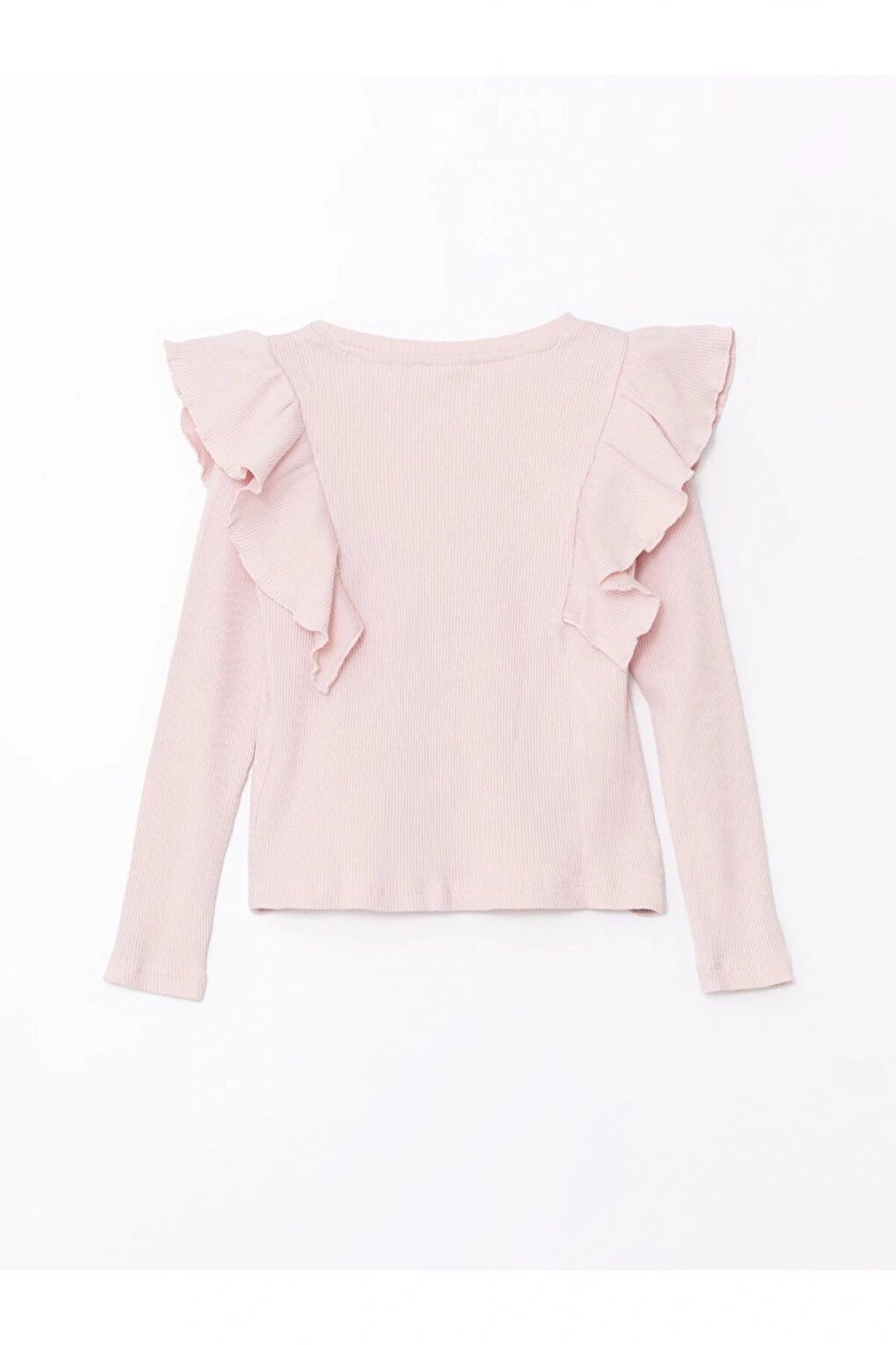 LCW Kids Bisiklet Yaka Basic Kız Çocuk Tişört (W4)