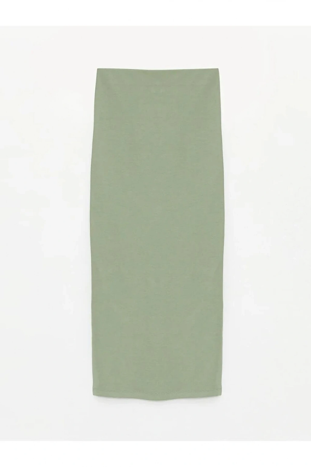 XSIDE Yeşil Kadın Ekstra Dar Fit Düz Etek