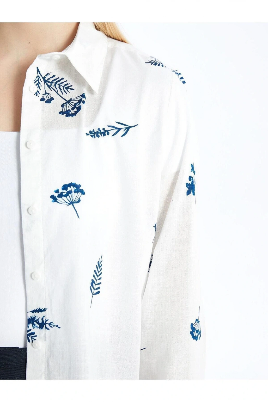 LCWAIKIKI Classic Desenli Kadın Gömlek Tunik