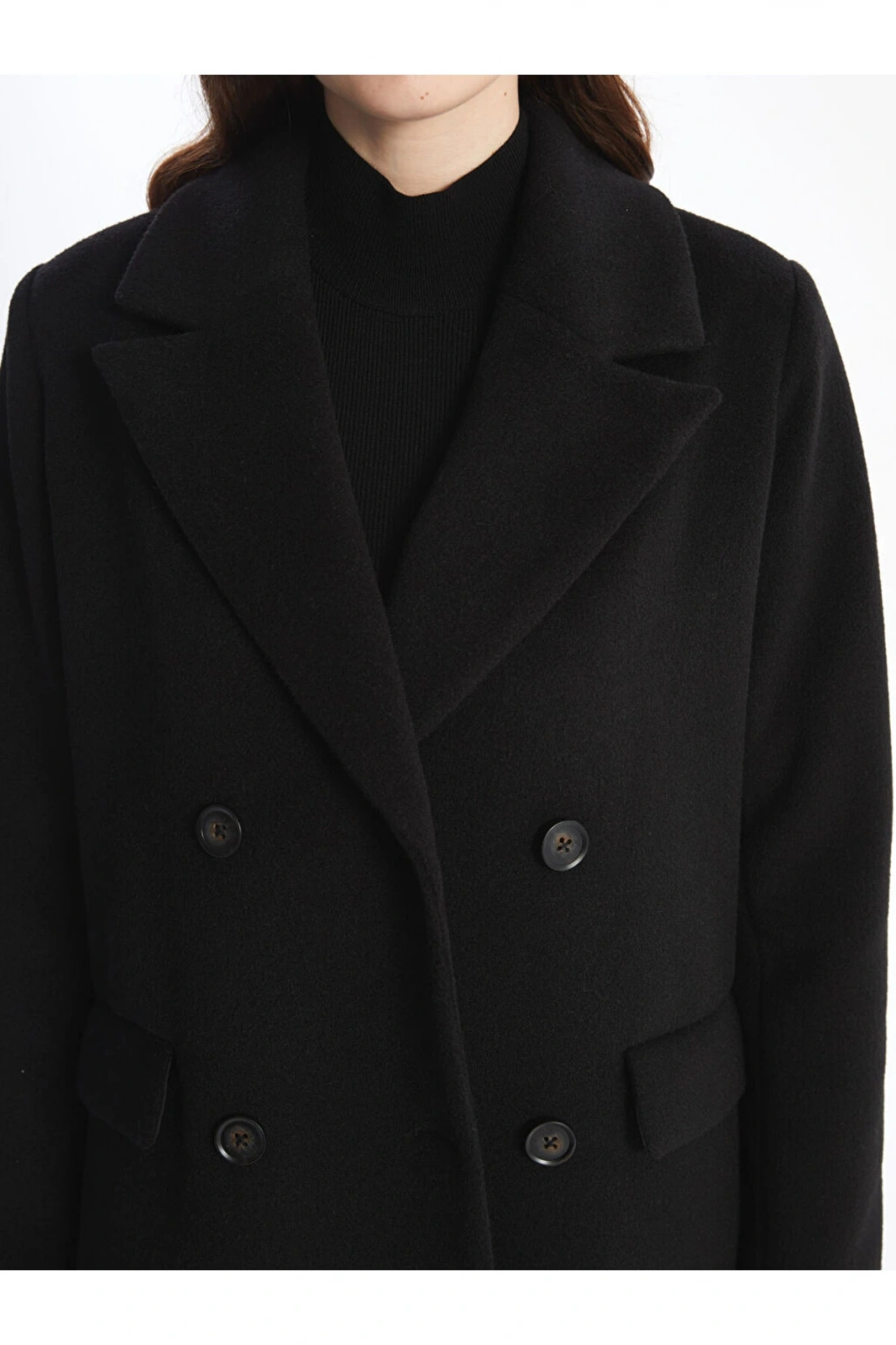 Ceket Yaka Kadin Kase Kaban - W47899Z8