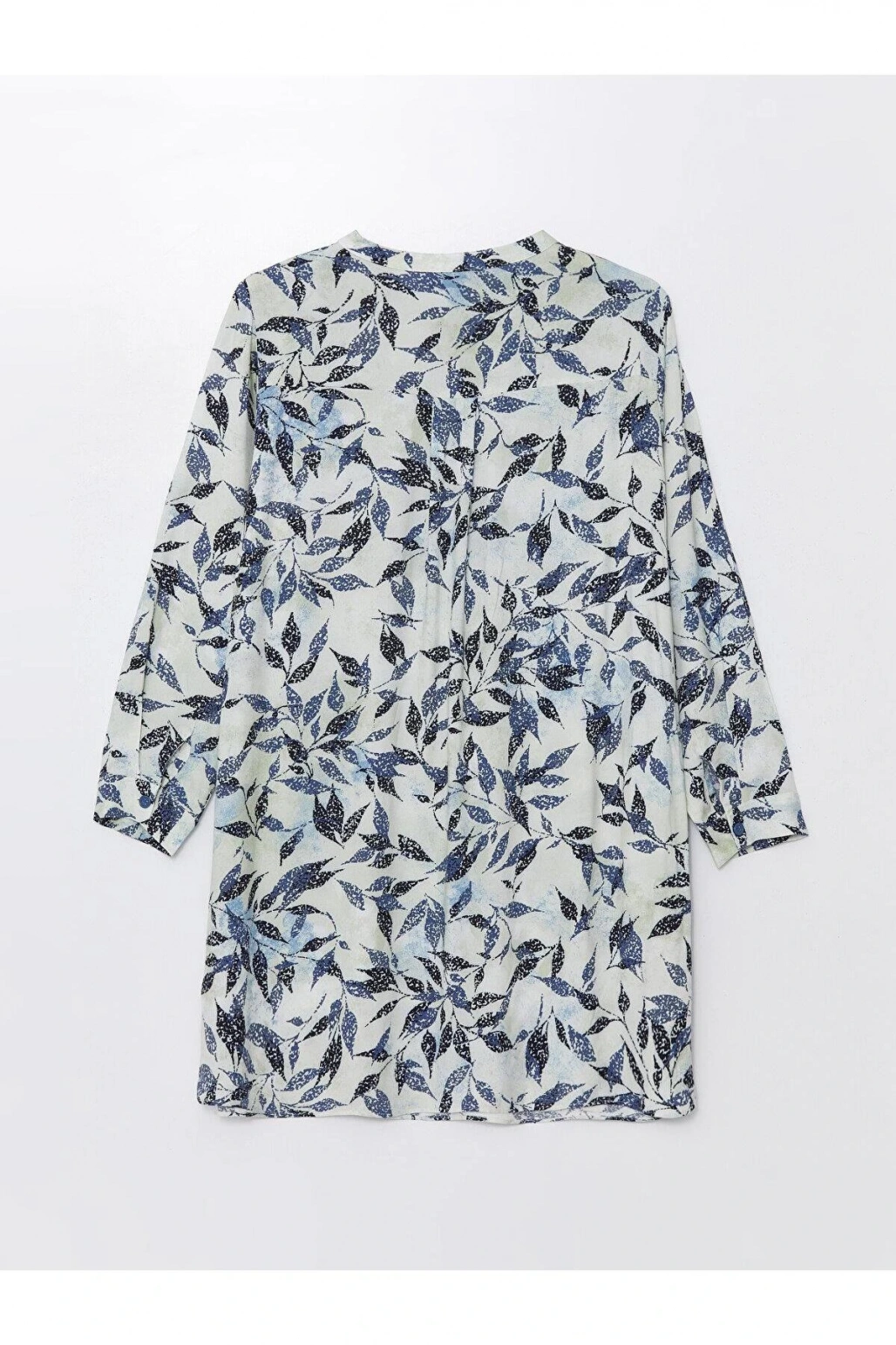 LCW Grace Bisiklet Yaka Desenli Kadın Gömlek Tunik