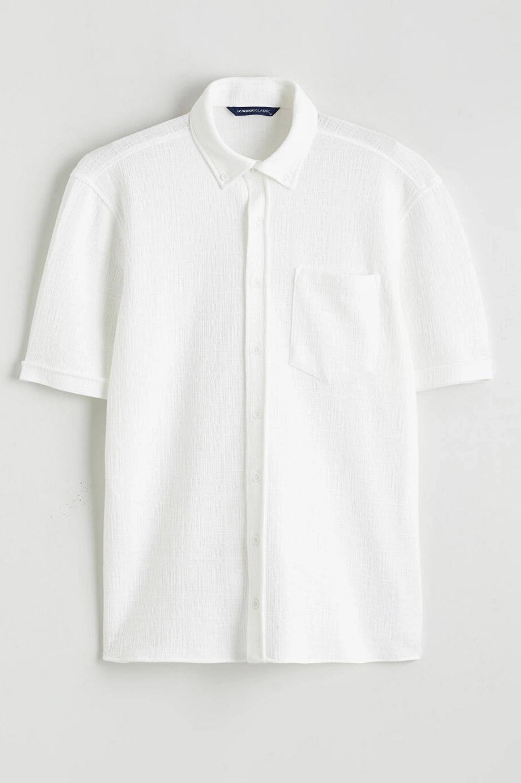 CWAIKIKI Classic Beyaz Regular Fit Erkek Gömlek