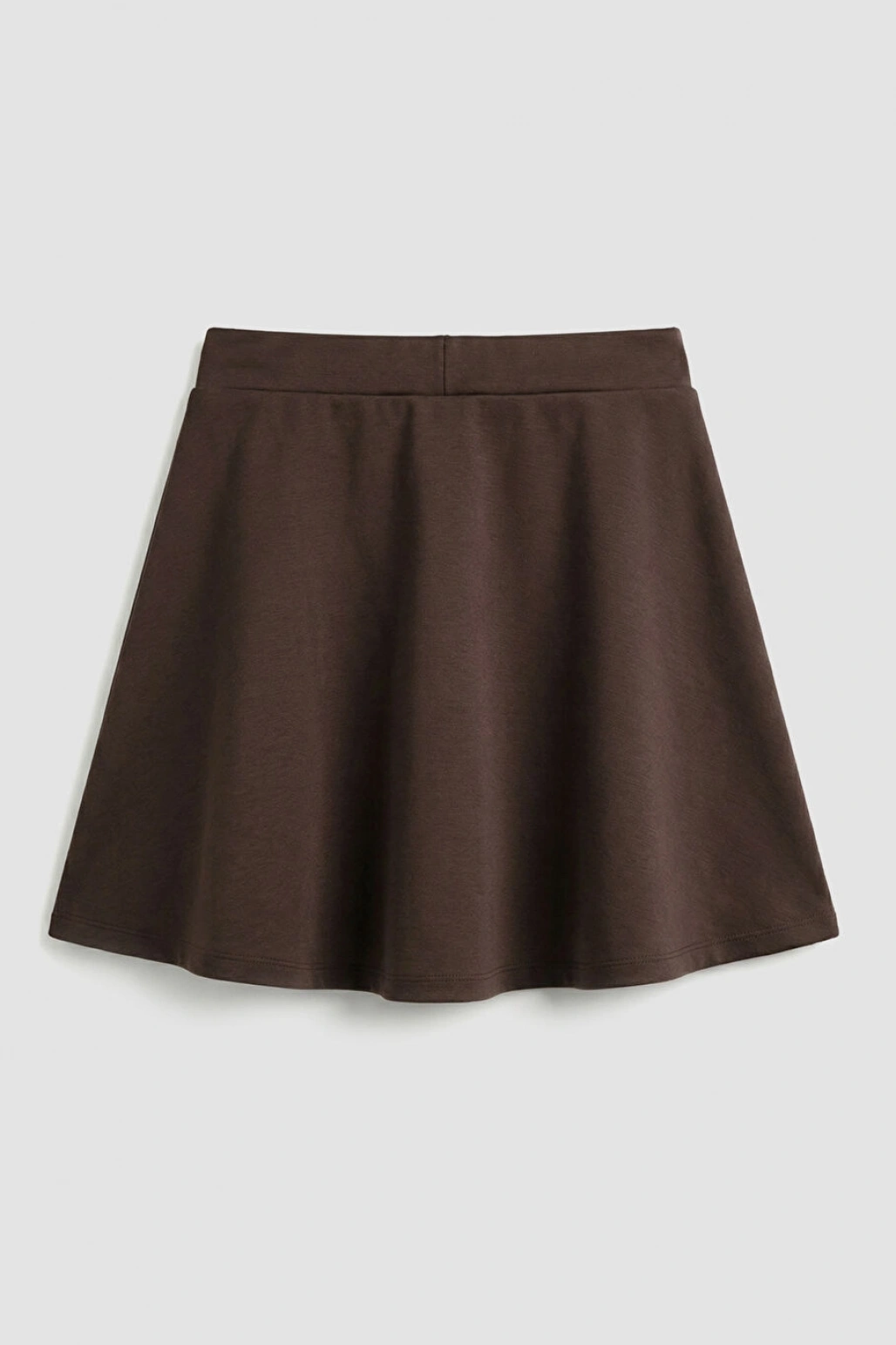 LCW Kids Kahverengi Pileli Kız Çocuk Etek