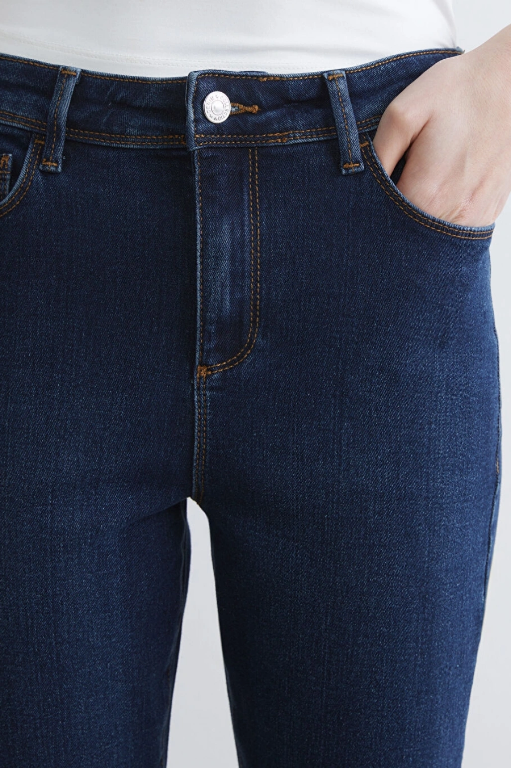 LCWAIKIKI Classic Indigo Slim Fit Kadın Jean Pantolon