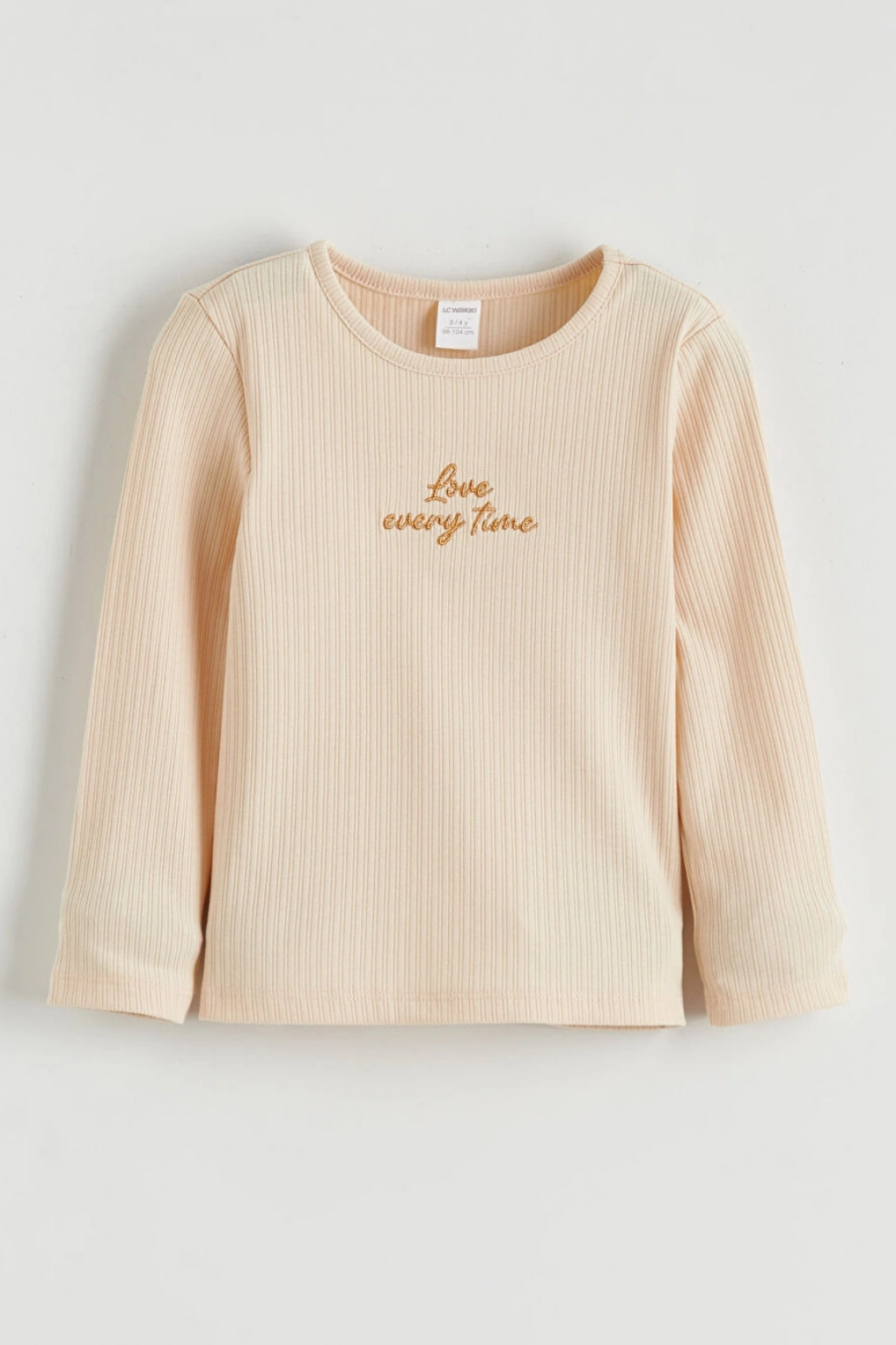 LCW Kids Bej Kız Çocuk Baskılı Bluz Ve Etek