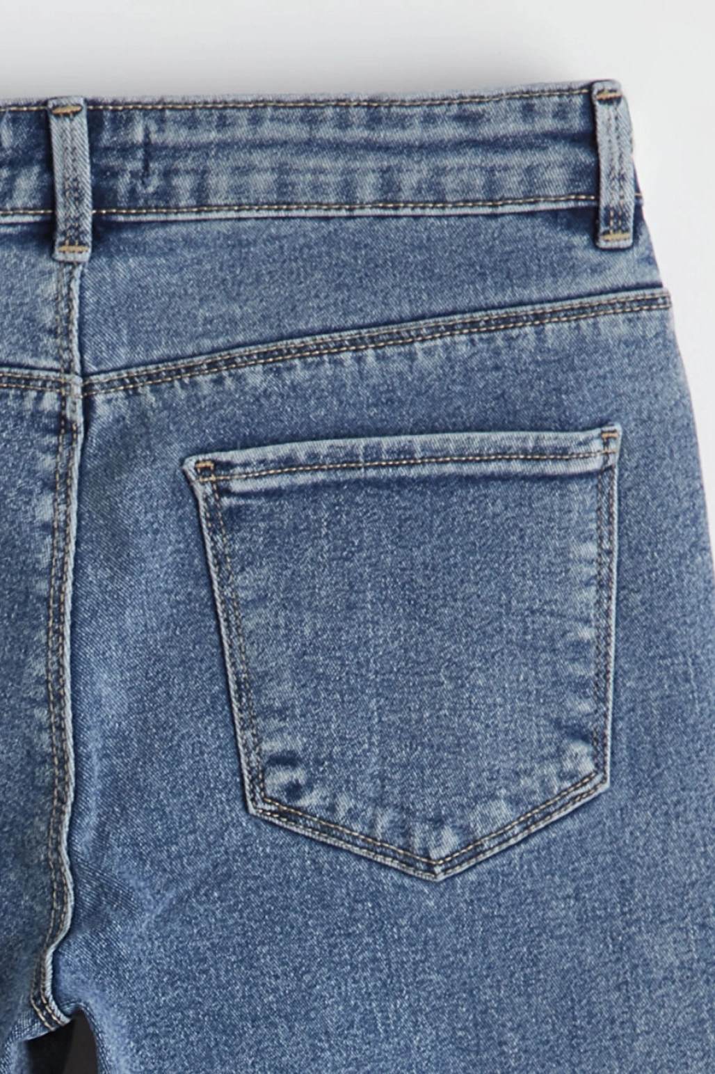 LCWAIKIKI Classic Indigo Yüksek Bel Slim Fit Kadın Jean Pantolon