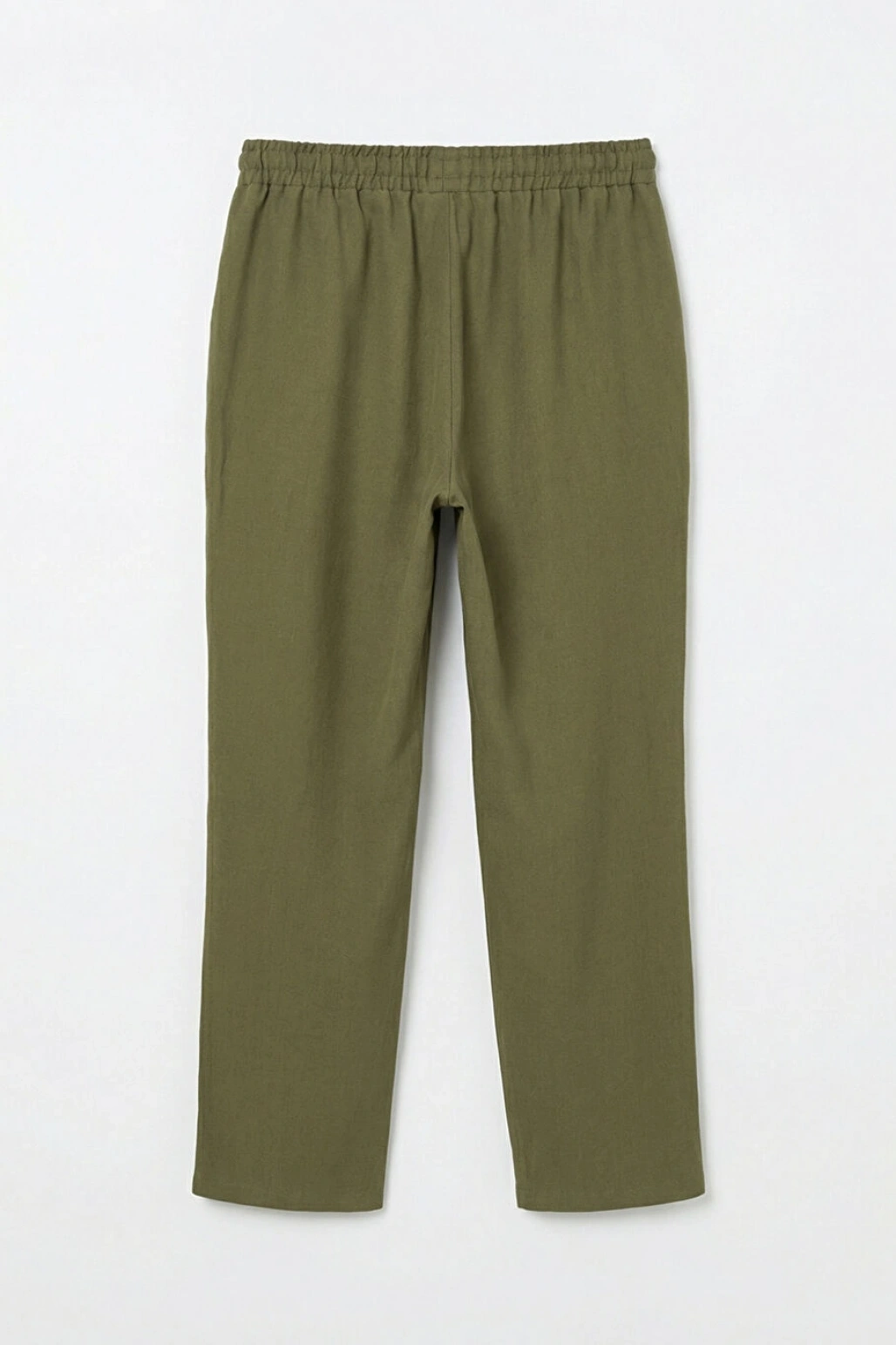 LCWAIKIKI Classic Haki Beli Lastikli Kadın Pantolon