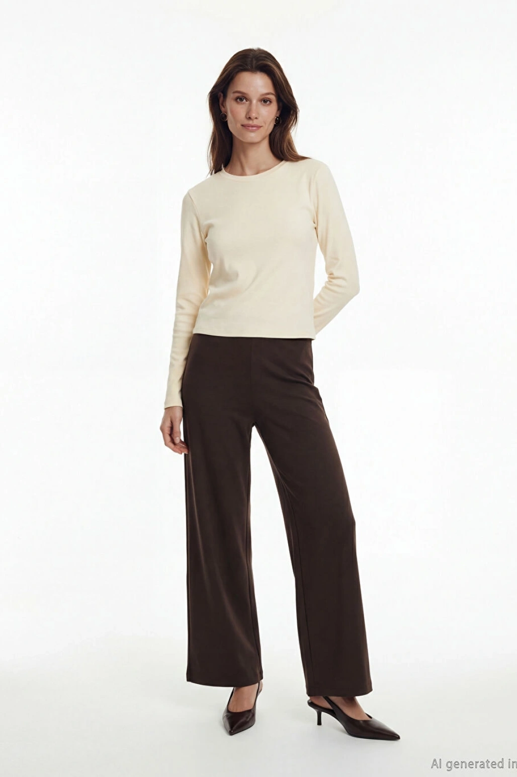 LCW Modest Kahverengi Soft Touch Modal Karışımlı Kadın Eşofman Altı