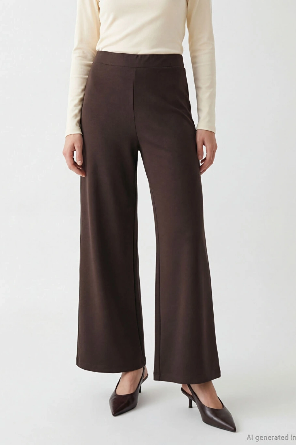 LCW Modest Kahverengi Soft Touch Modal Karışımlı Kadın Eşofman Altı