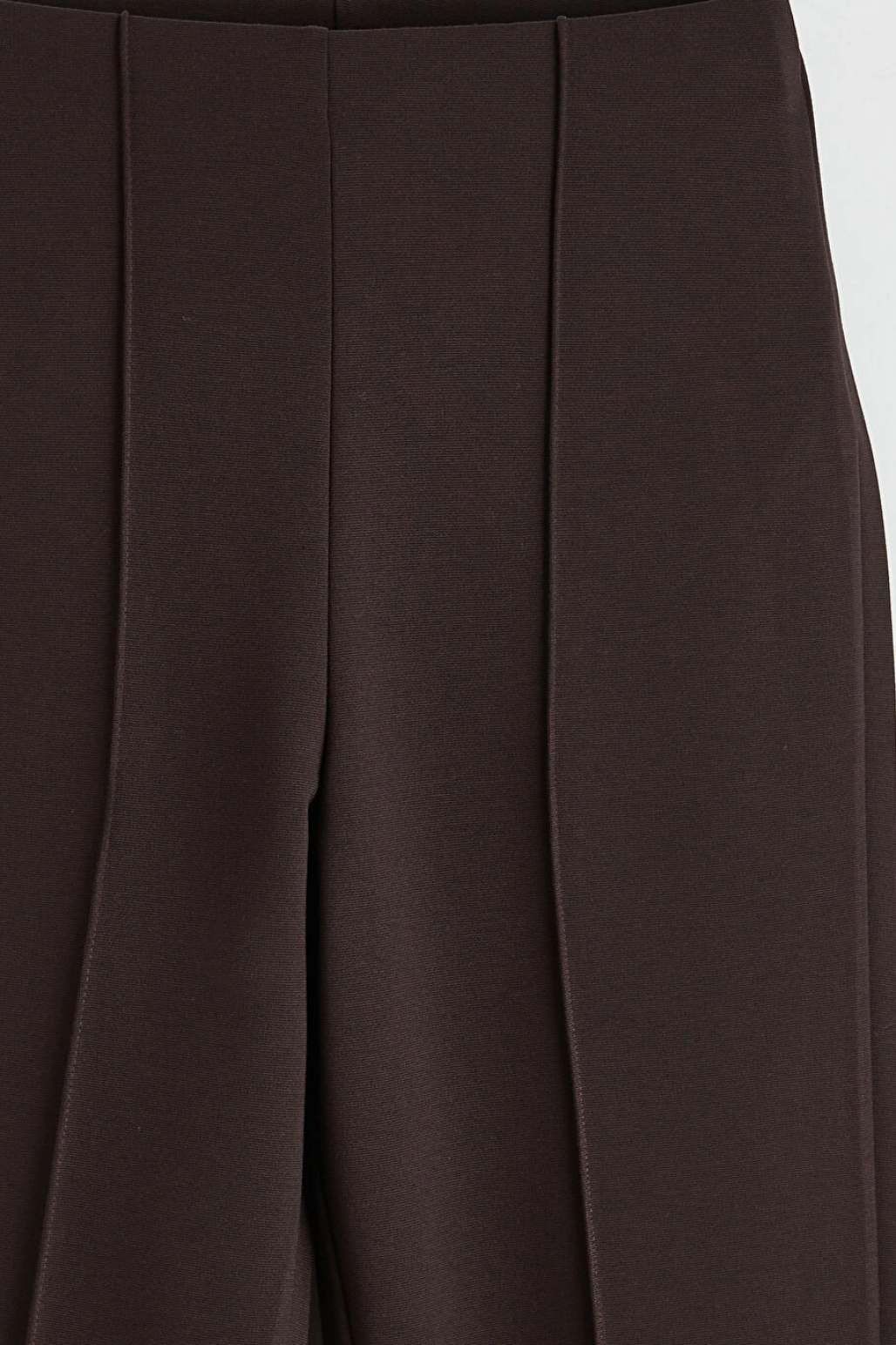 LCW Modest Kahverengi Yüksek Bel Slim Fit Kadın Pantolon