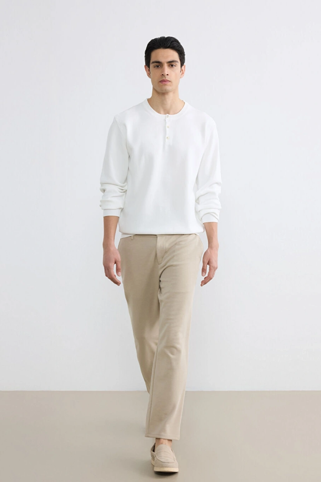 LCW Vision Bej Standart Kalıp Erkek Pantolon