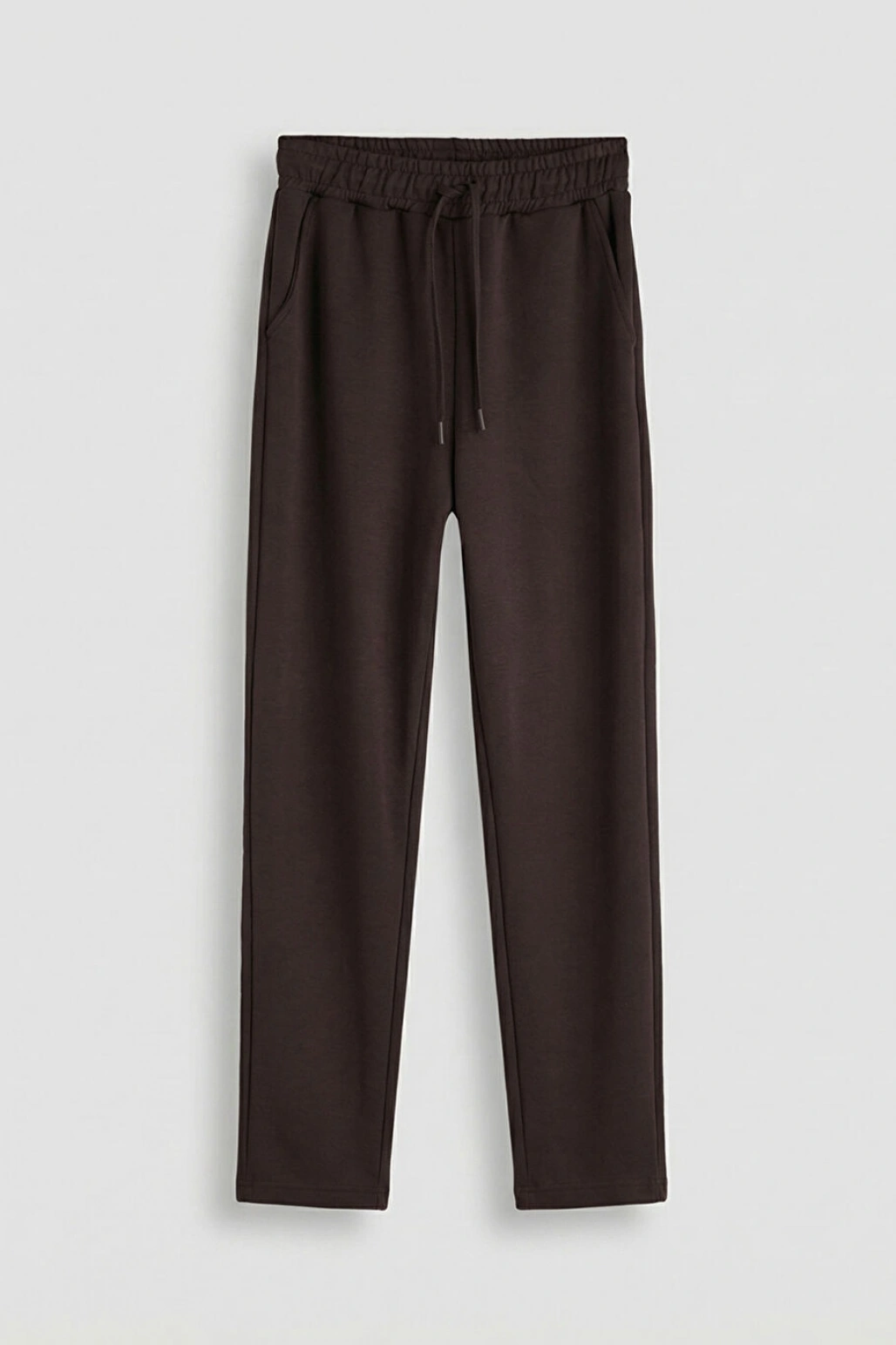 LCW Modest Kahverengi Beli Lastikli Kadın Eşofman Altı